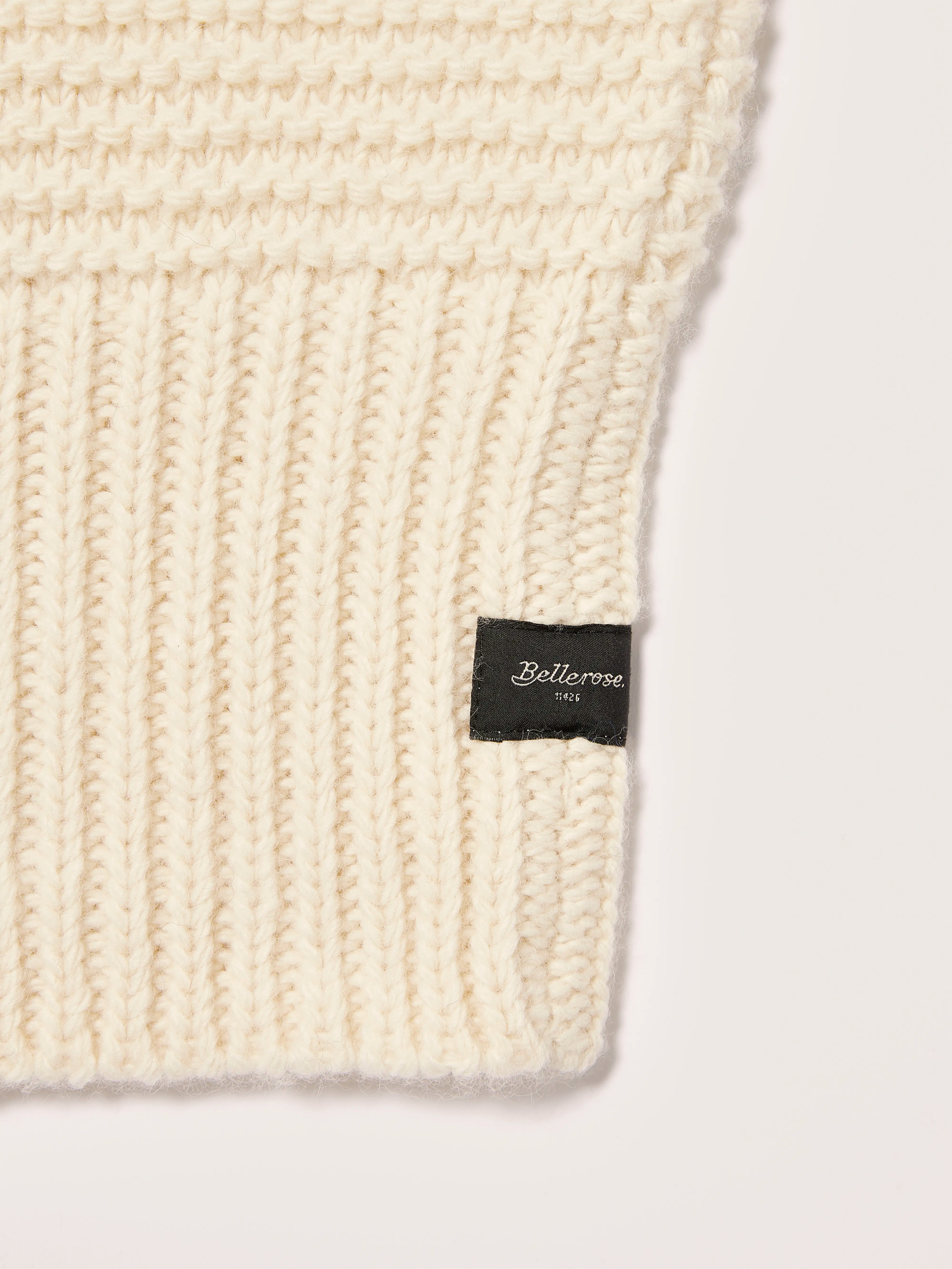 Balaclava Tricotée Koukou - Ivory Pour Femme | Bellerose