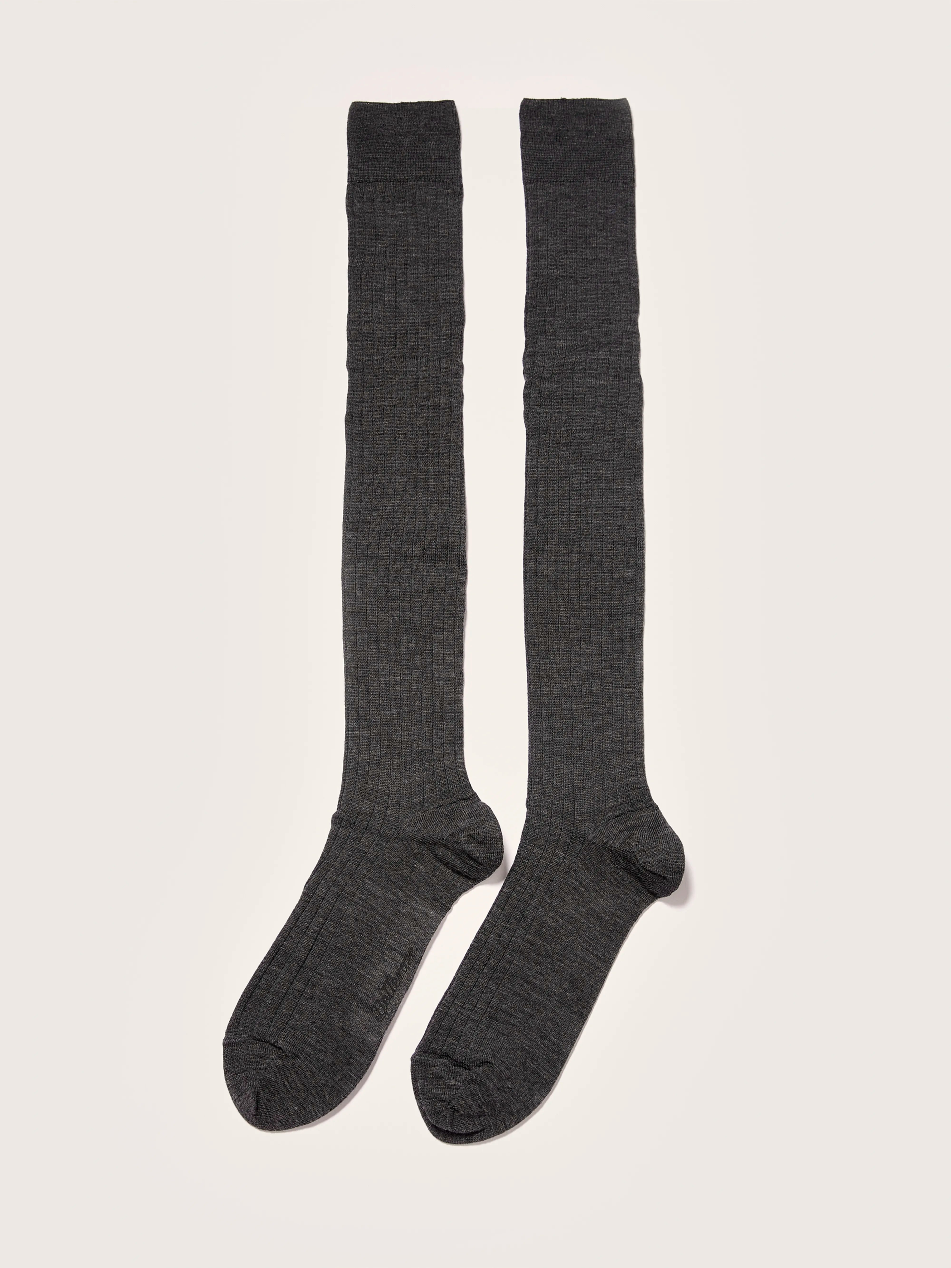 Chaussettes Hautes Boha - Anthracite Pour Femme | Bellerose