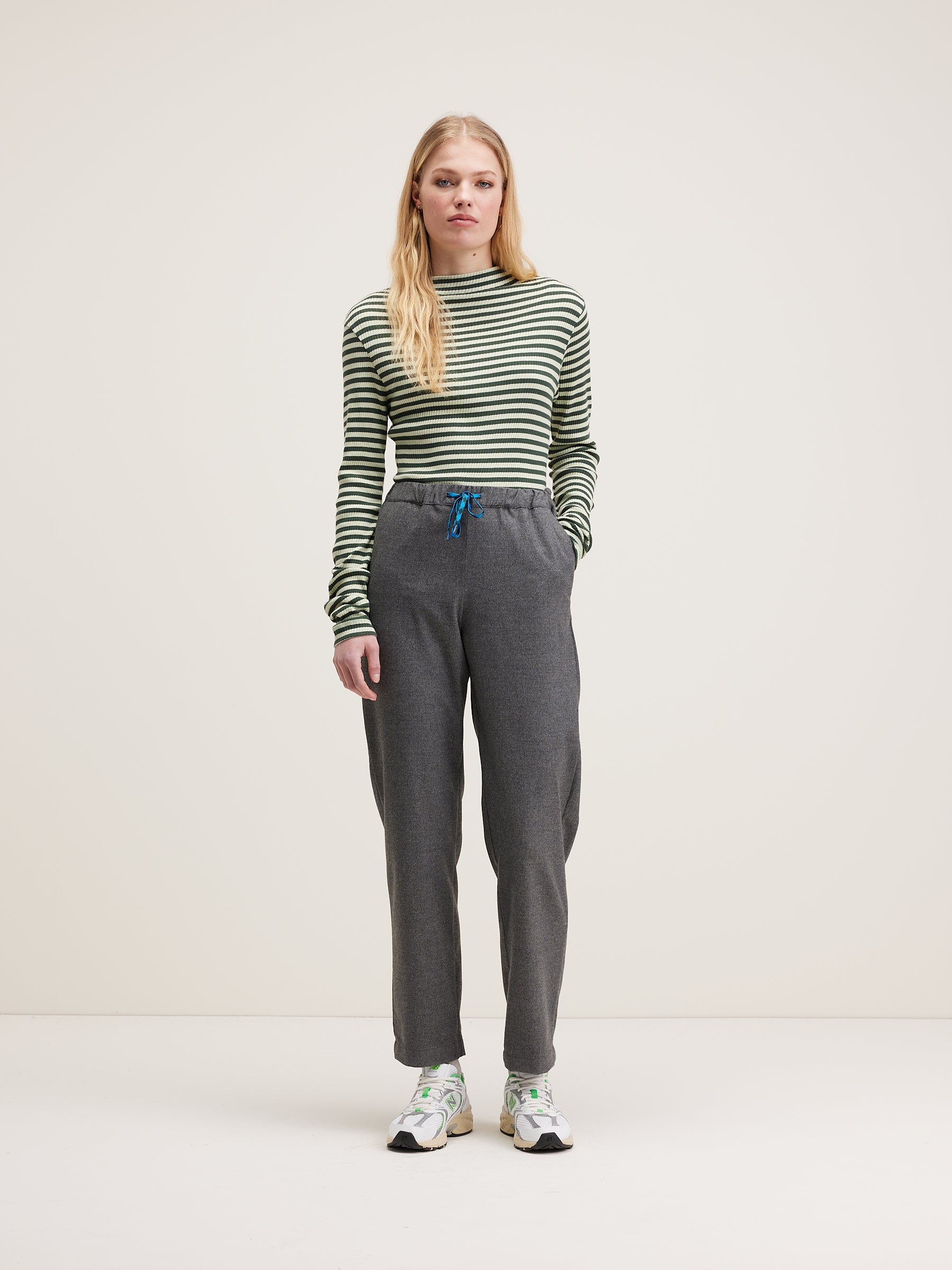 Trail Relaxed Broek - Mid grey Voor Dames | Bellerose