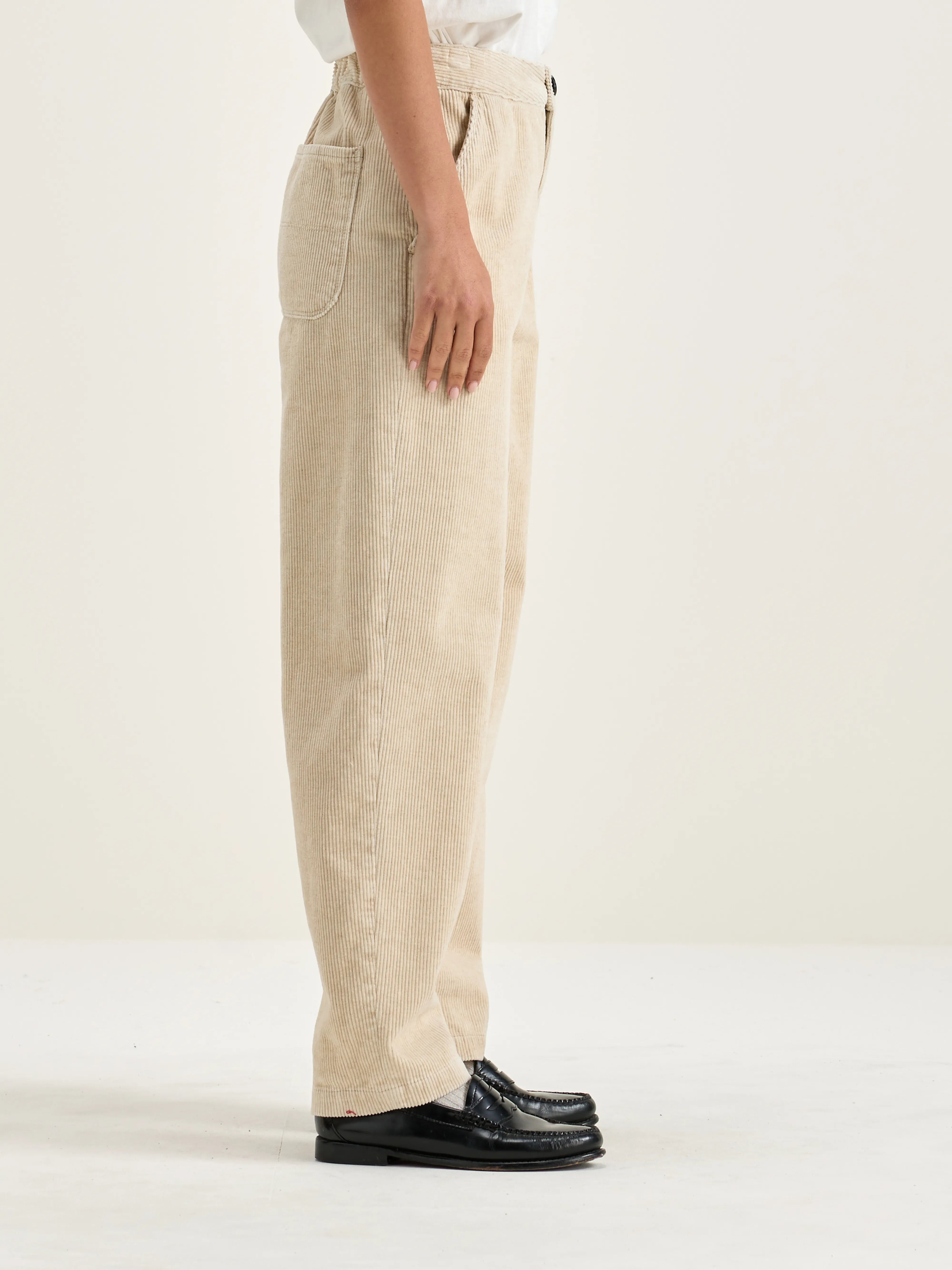 Pasop Pants - Calcaire For Women | Bellerose