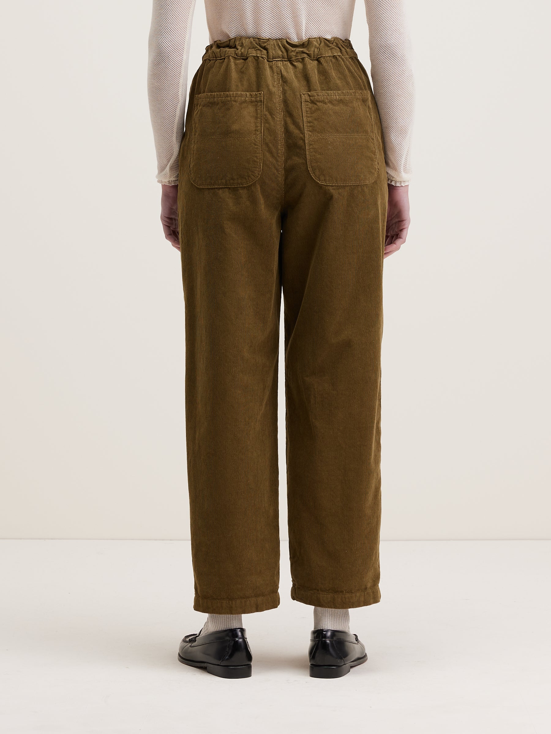 Pasop Relaxed Trousers - Military For Women | Bellerose