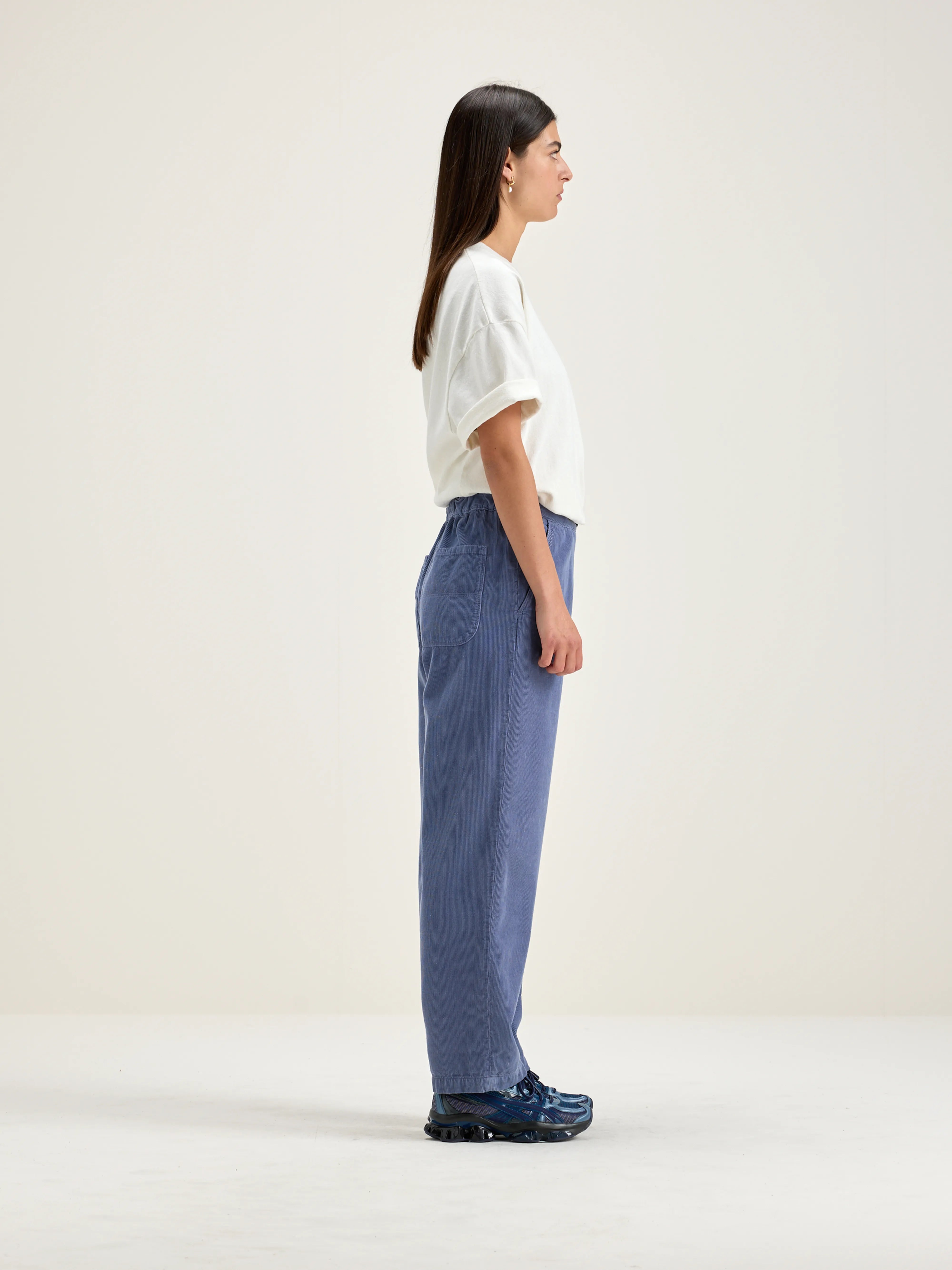 Pasop relaxed trousers (242 / W / MYRTILLE)