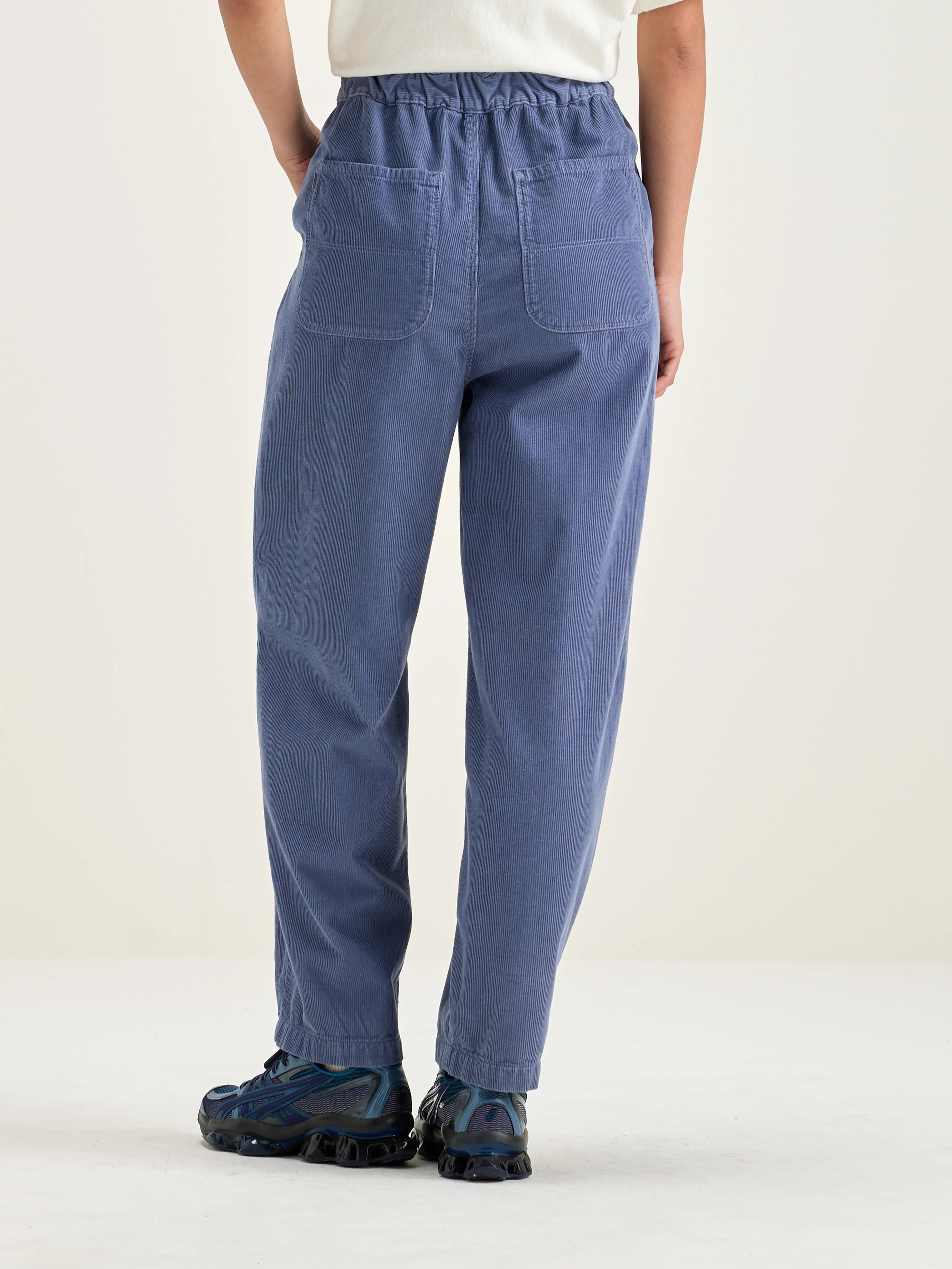 Pasop relaxed trousers (242 / W / MYRTILLE)