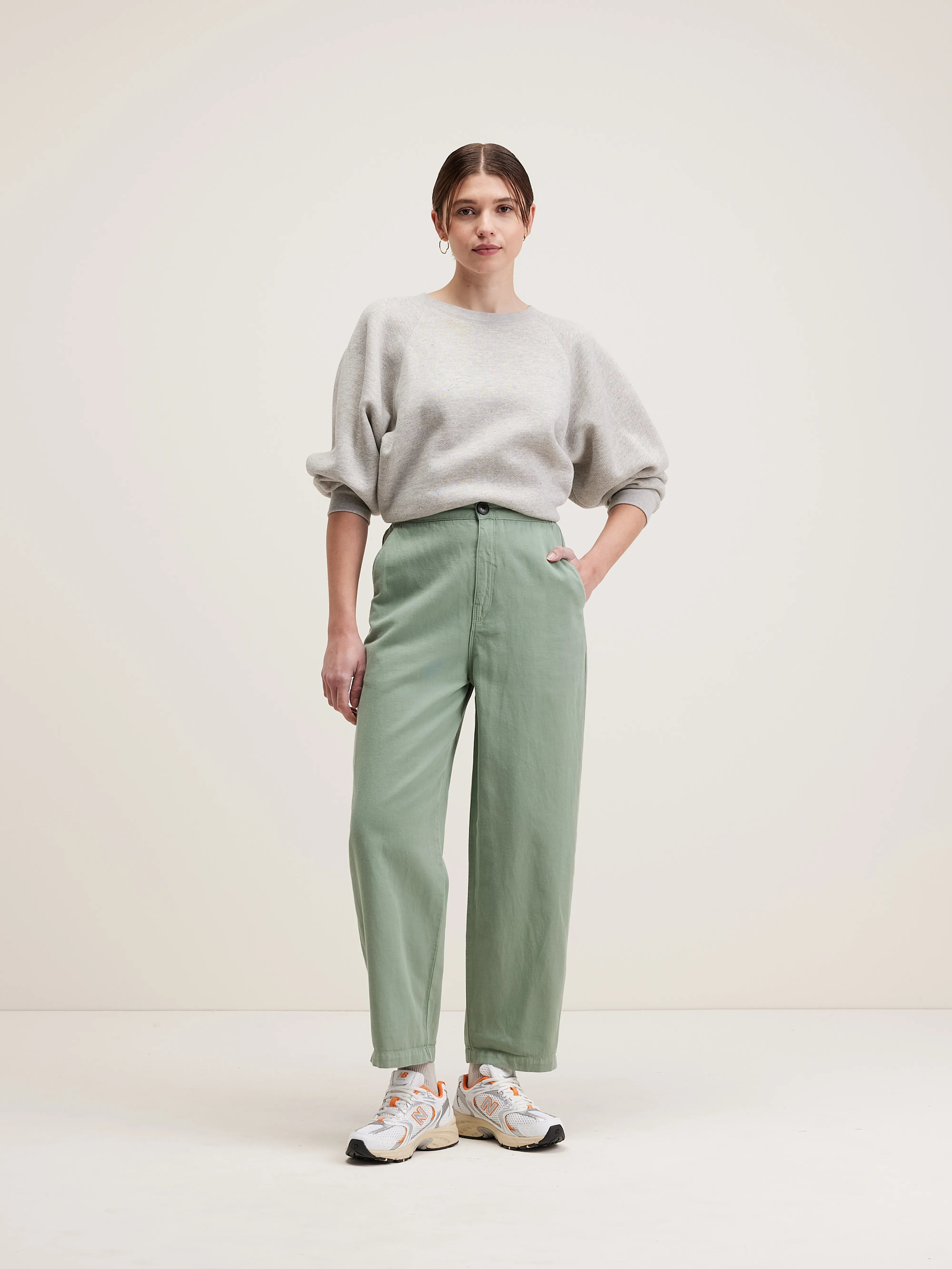 Pantalon Décontracté Pasop - Eucalyptus Pour Femme | Bellerose