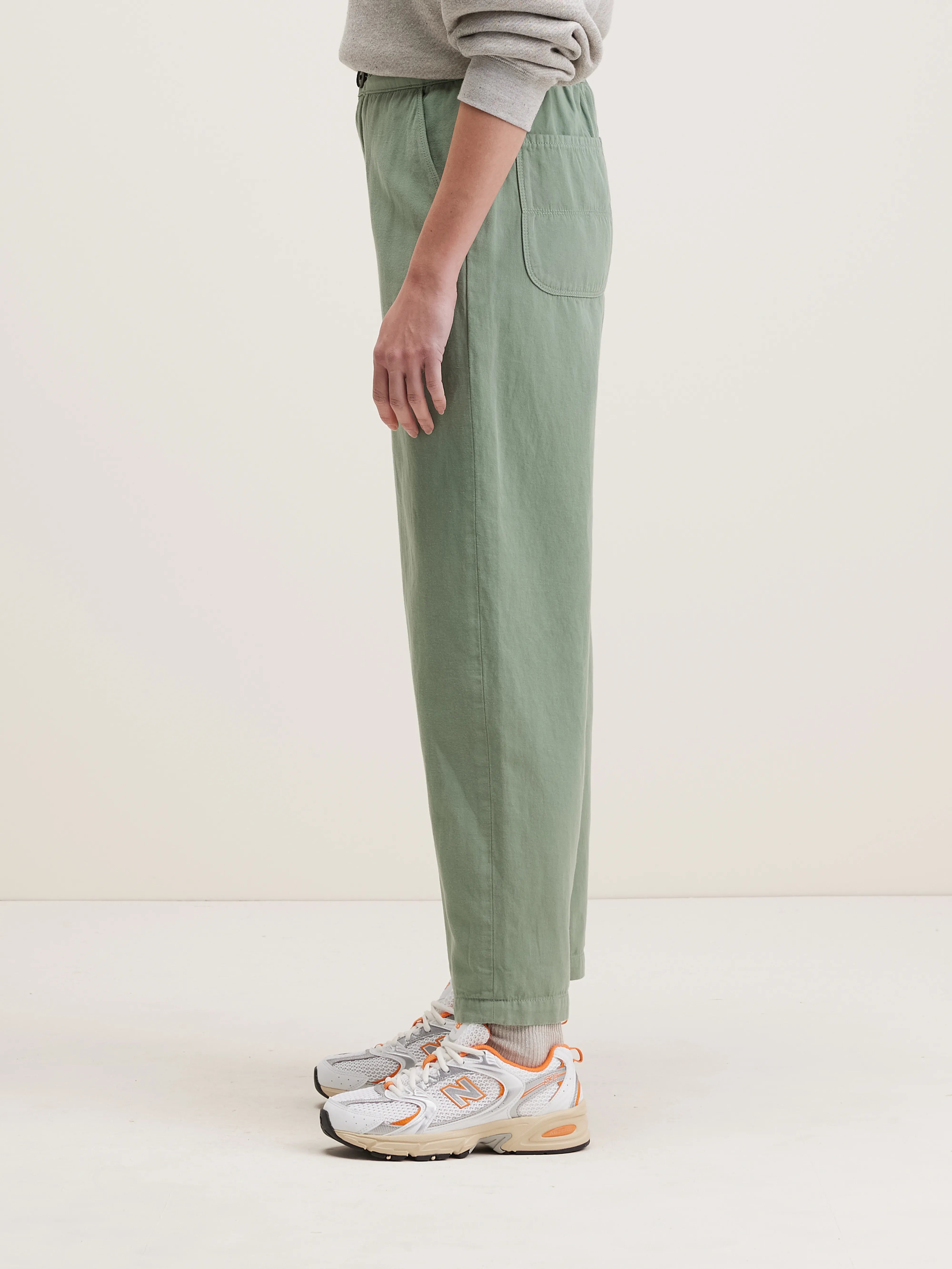 Pasop relaxed broek (242 / W / EUCALYPTUS)