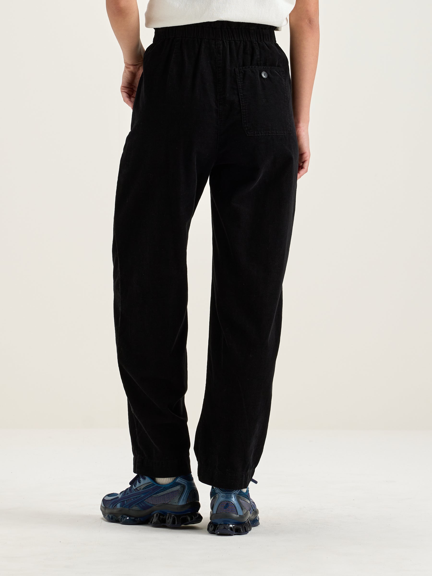 Lilo paperbag trousers (242 / W / BLACK BEAUTY)