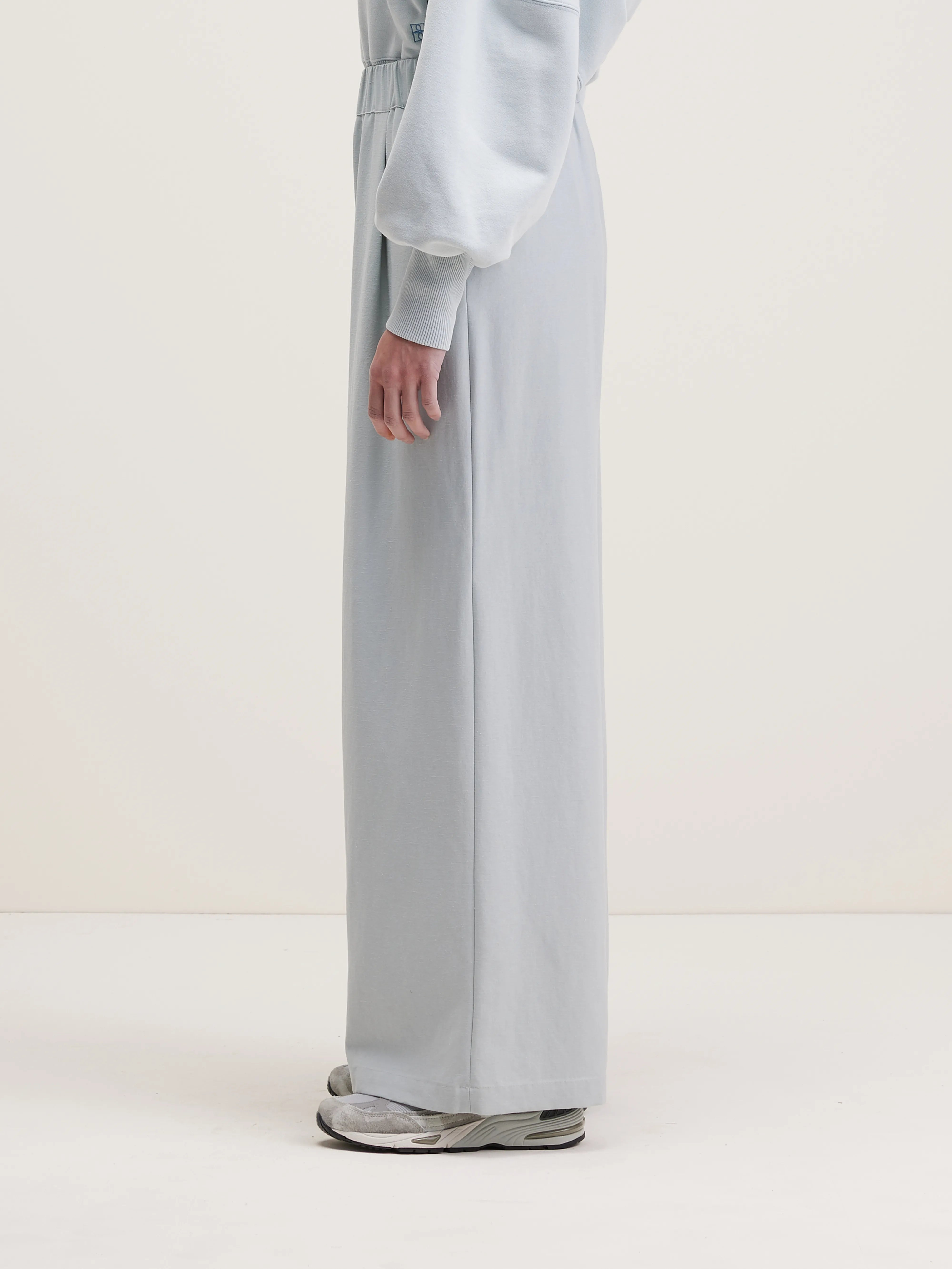 Vezza Straight Wide Trousers - Givre For Women | Bellerose