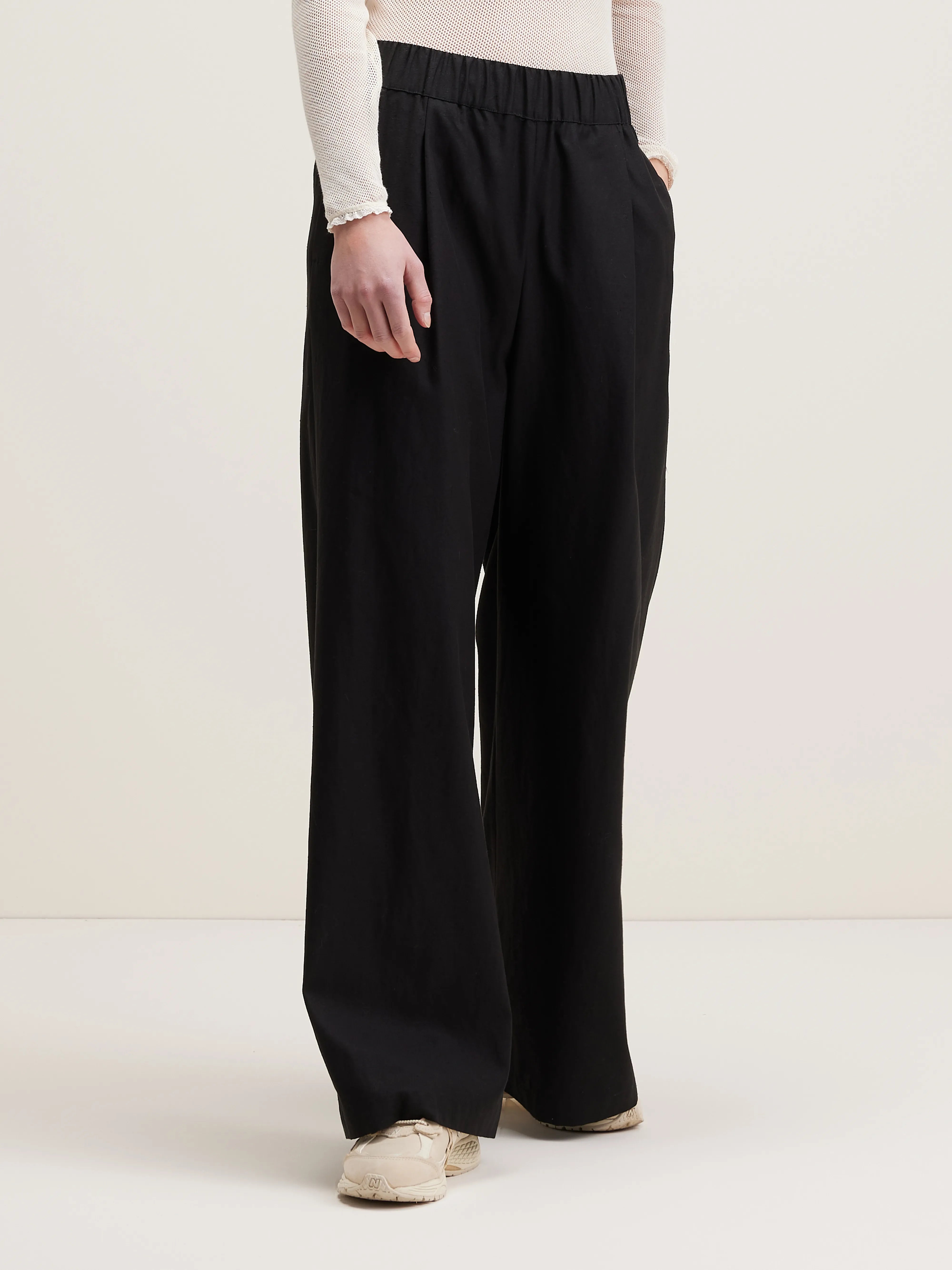 Pantalon Large Vezza - Black beauty Pour Femme | Bellerose