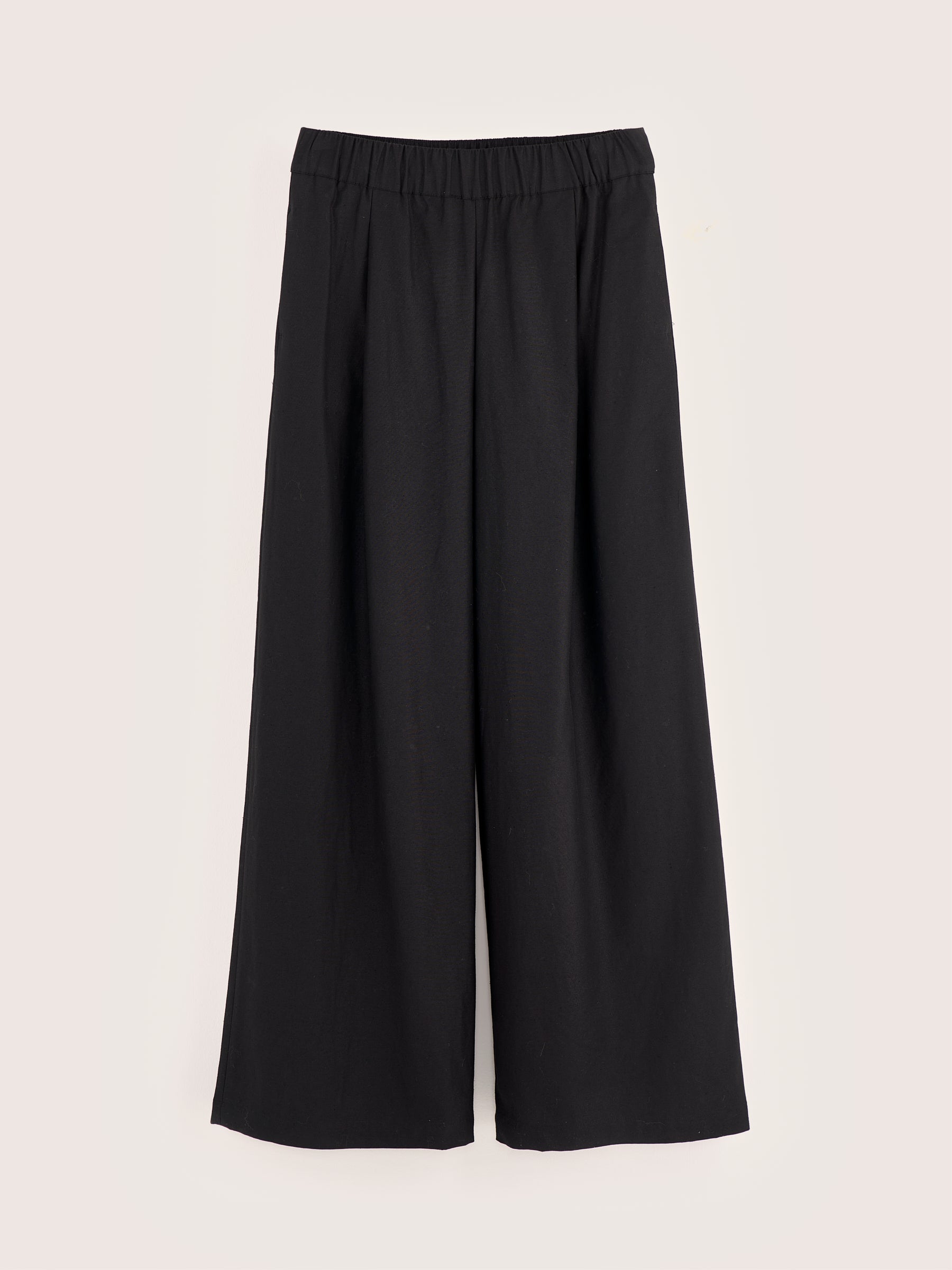 Vezza straight wide trousers (242 / W / BLACK BEAUTY)