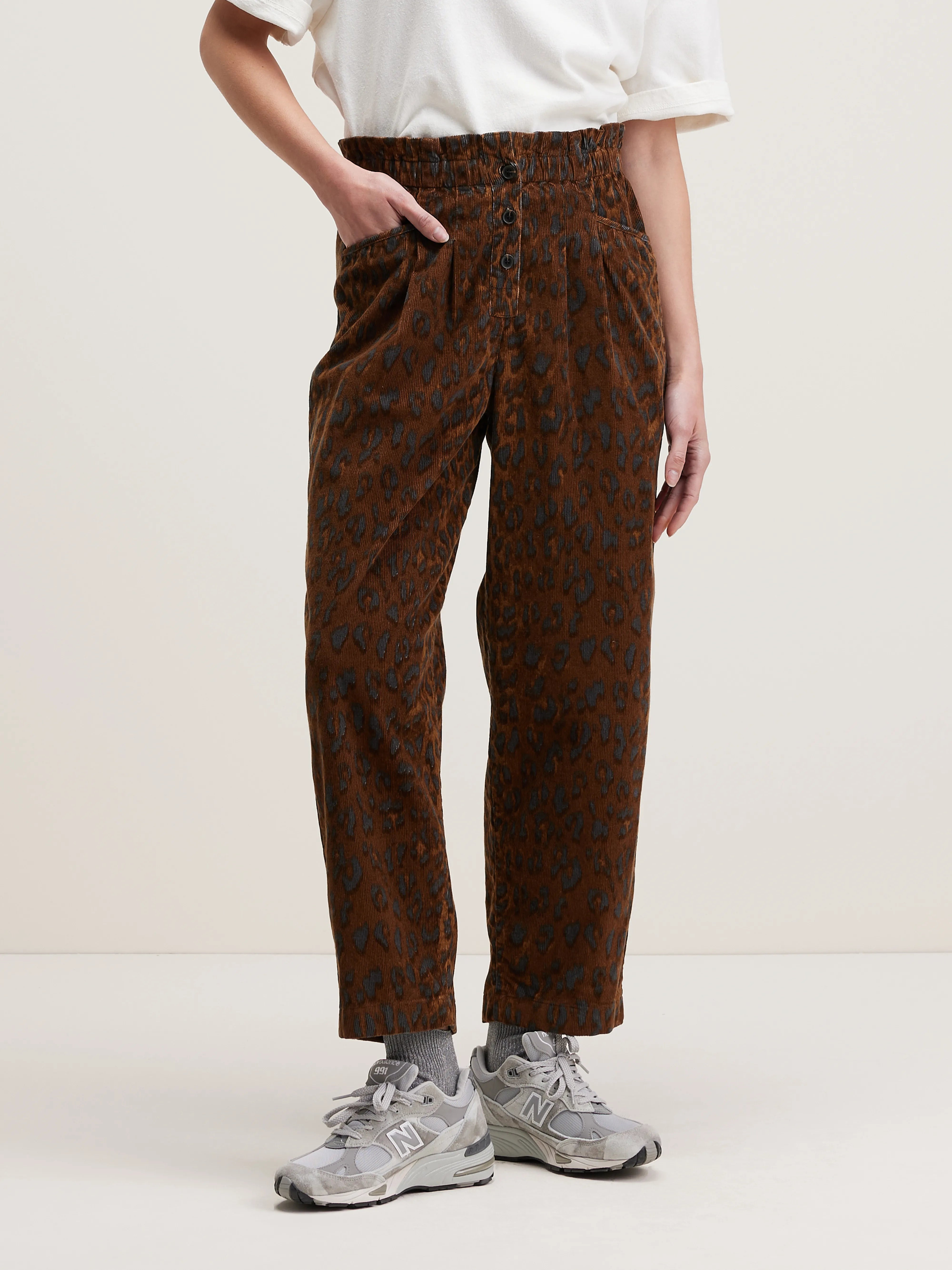 Lilow Paperbag Trousers - Fox For Women | Bellerose