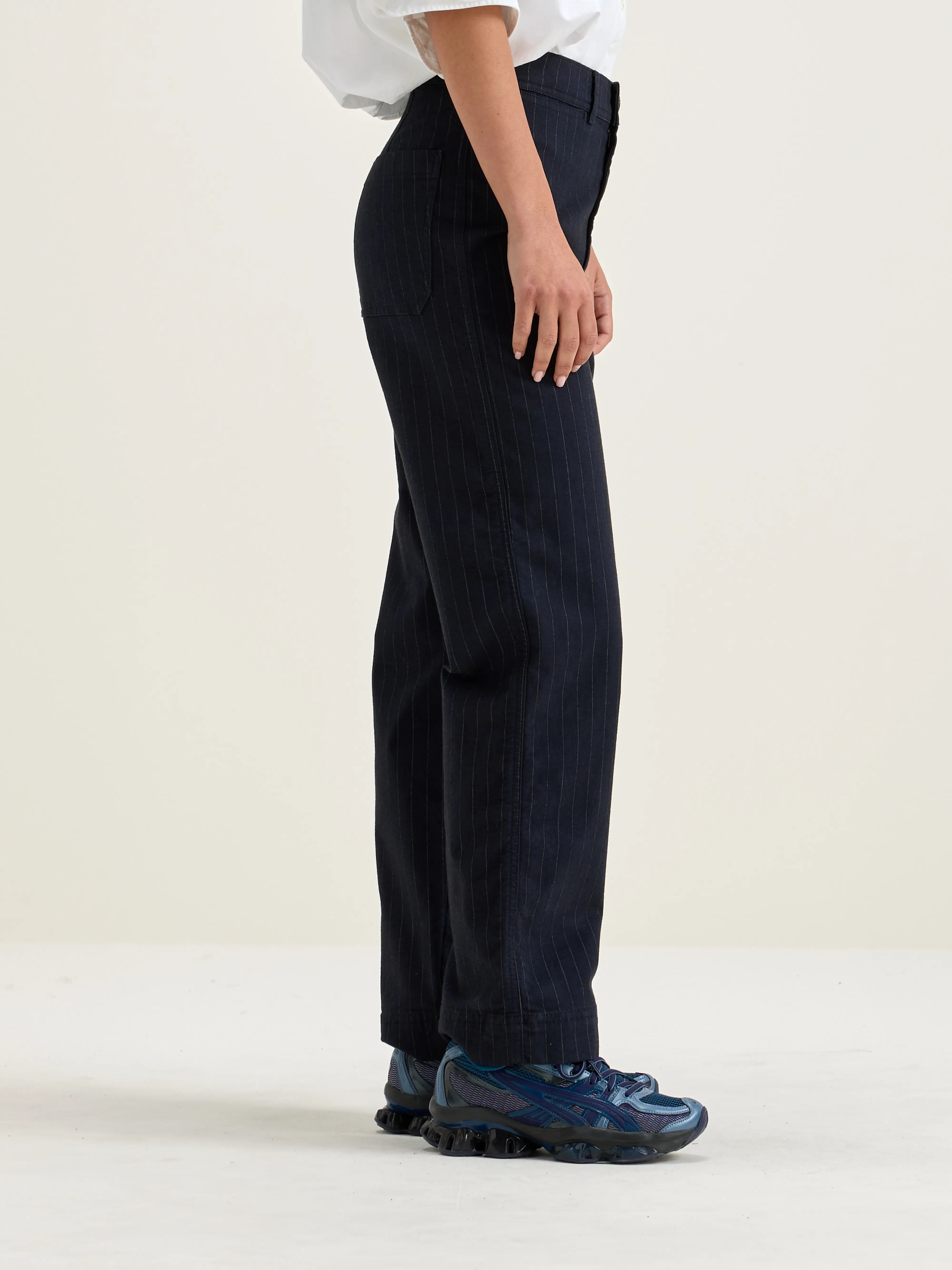 Ghada Straight Trousers - Black beauty For Women | Bellerose