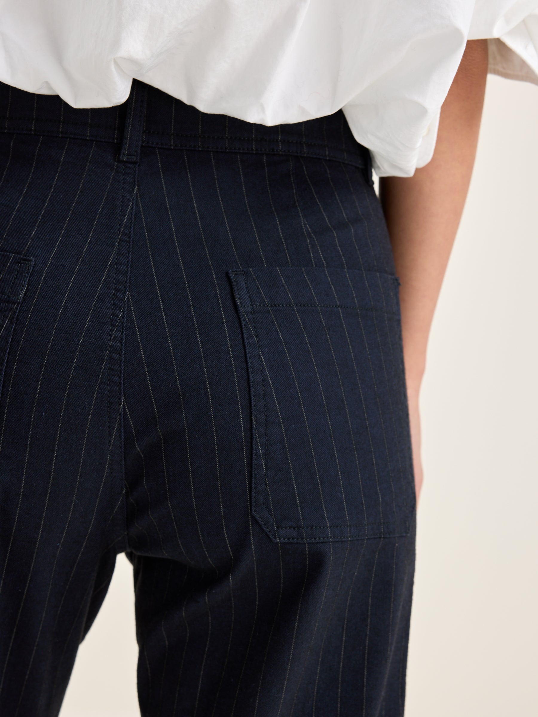 Gabor straight wide trousers (242 / W / STRIPE A)