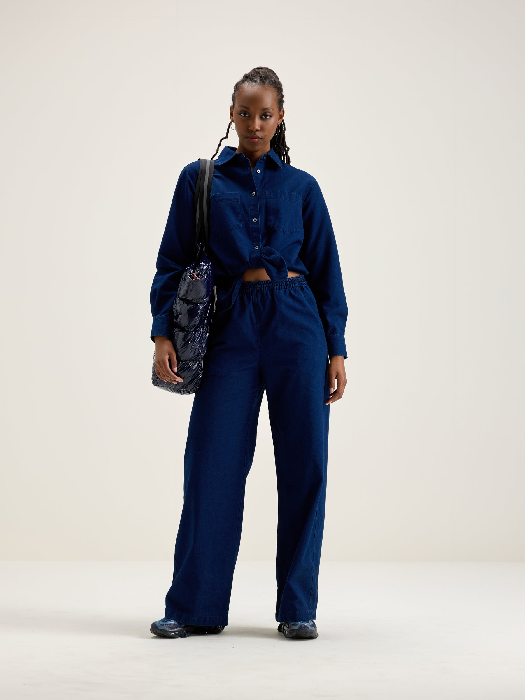 Blue boiler suit womens hotsell