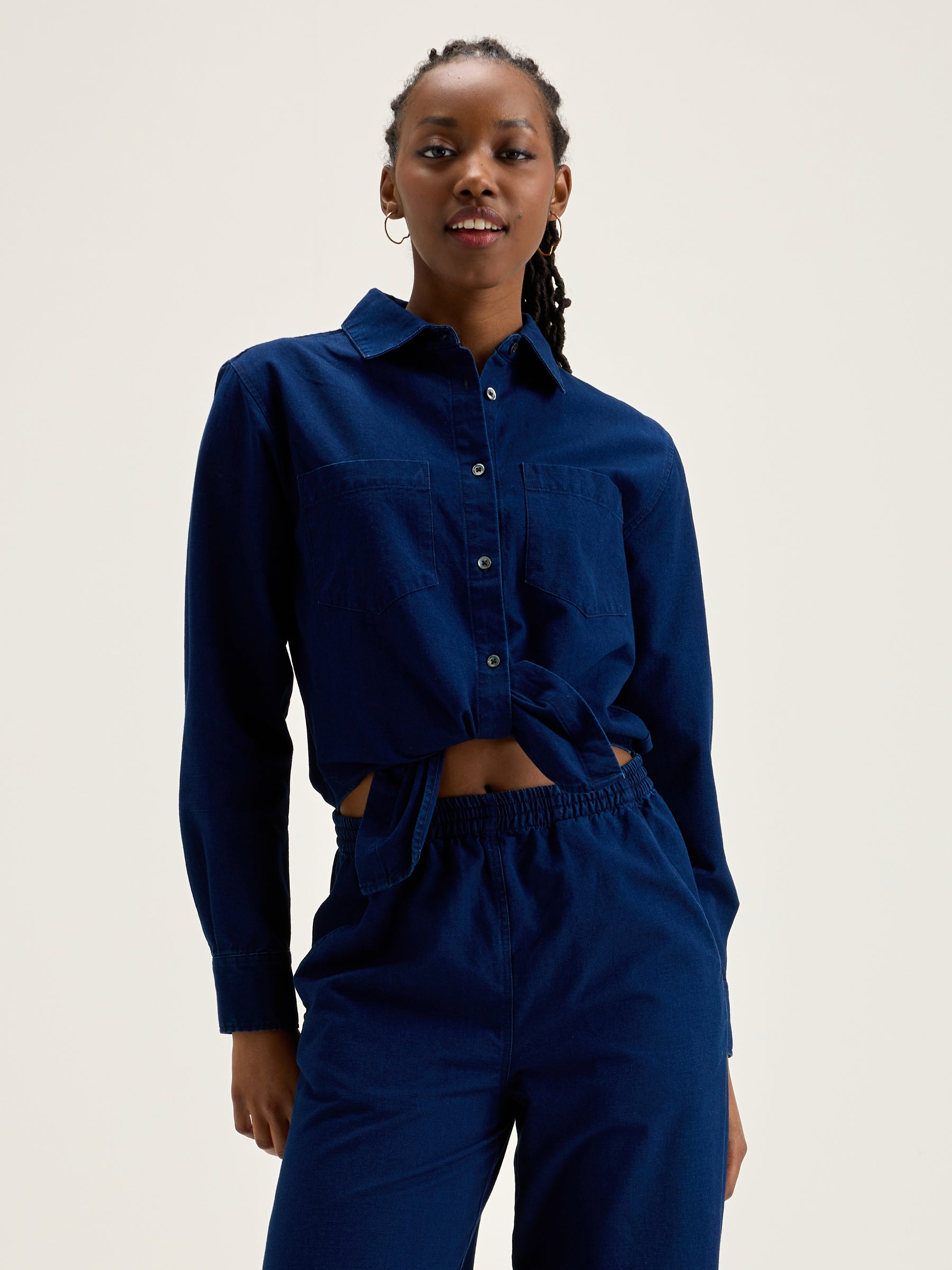 Pedram Denim Jumpsuit - Rinse For Women | Bellerose