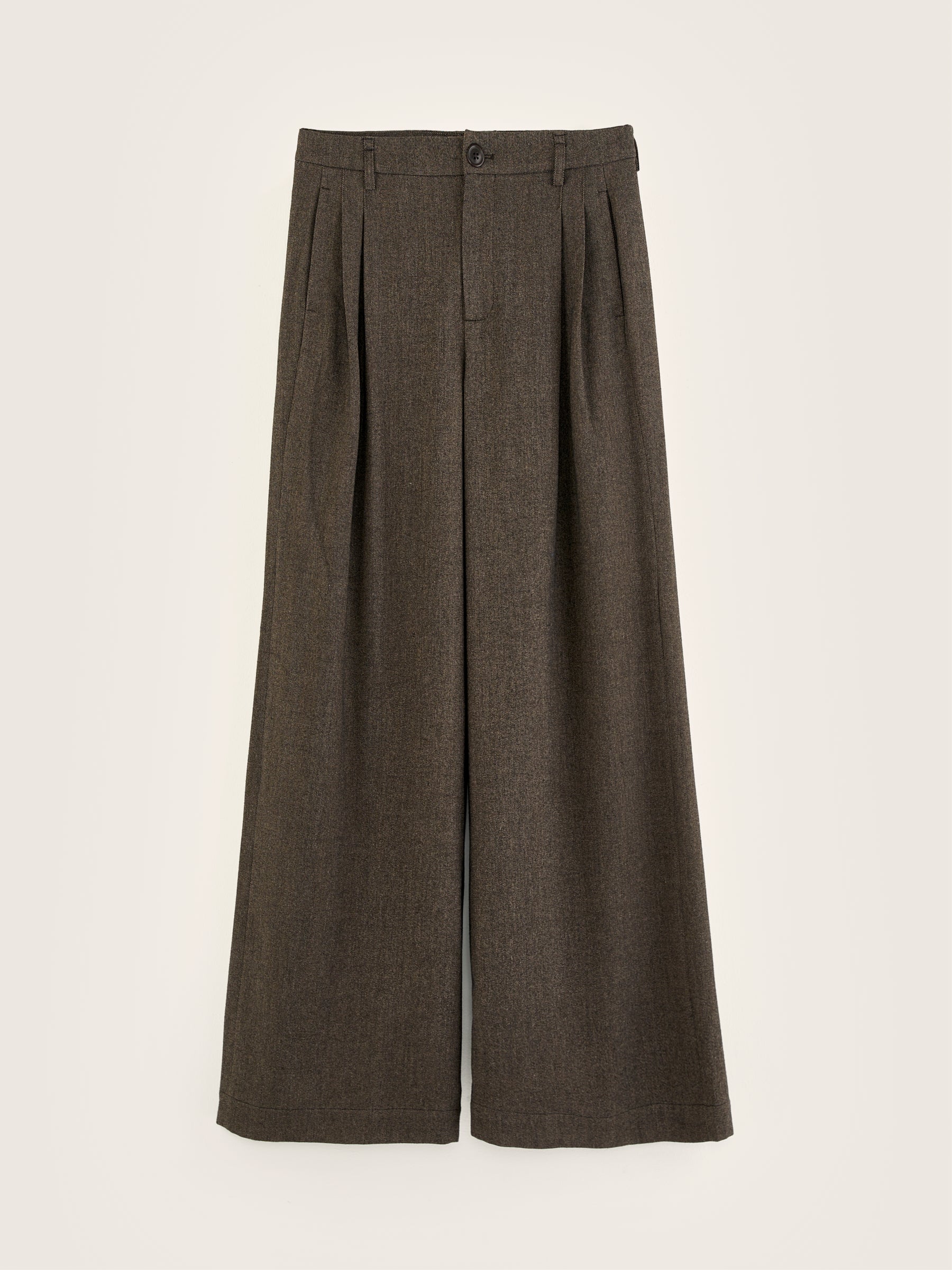 Volkert wide tailored trousers (242 / W / EBONY)