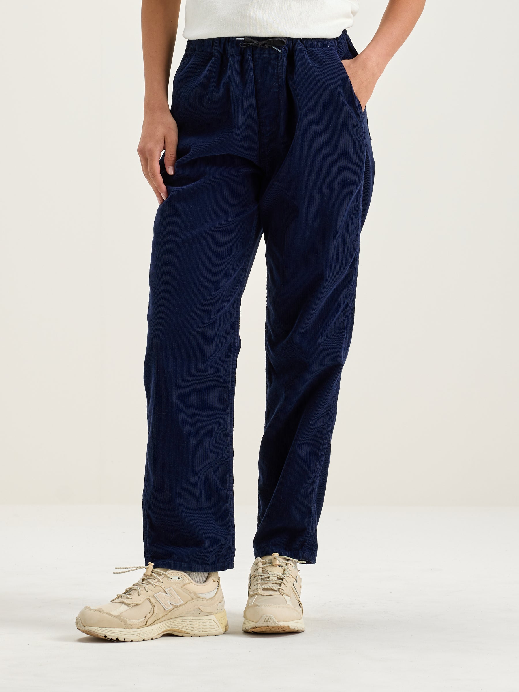 Pizzy Relaxed Trousers - Naval For Women | Bellerose