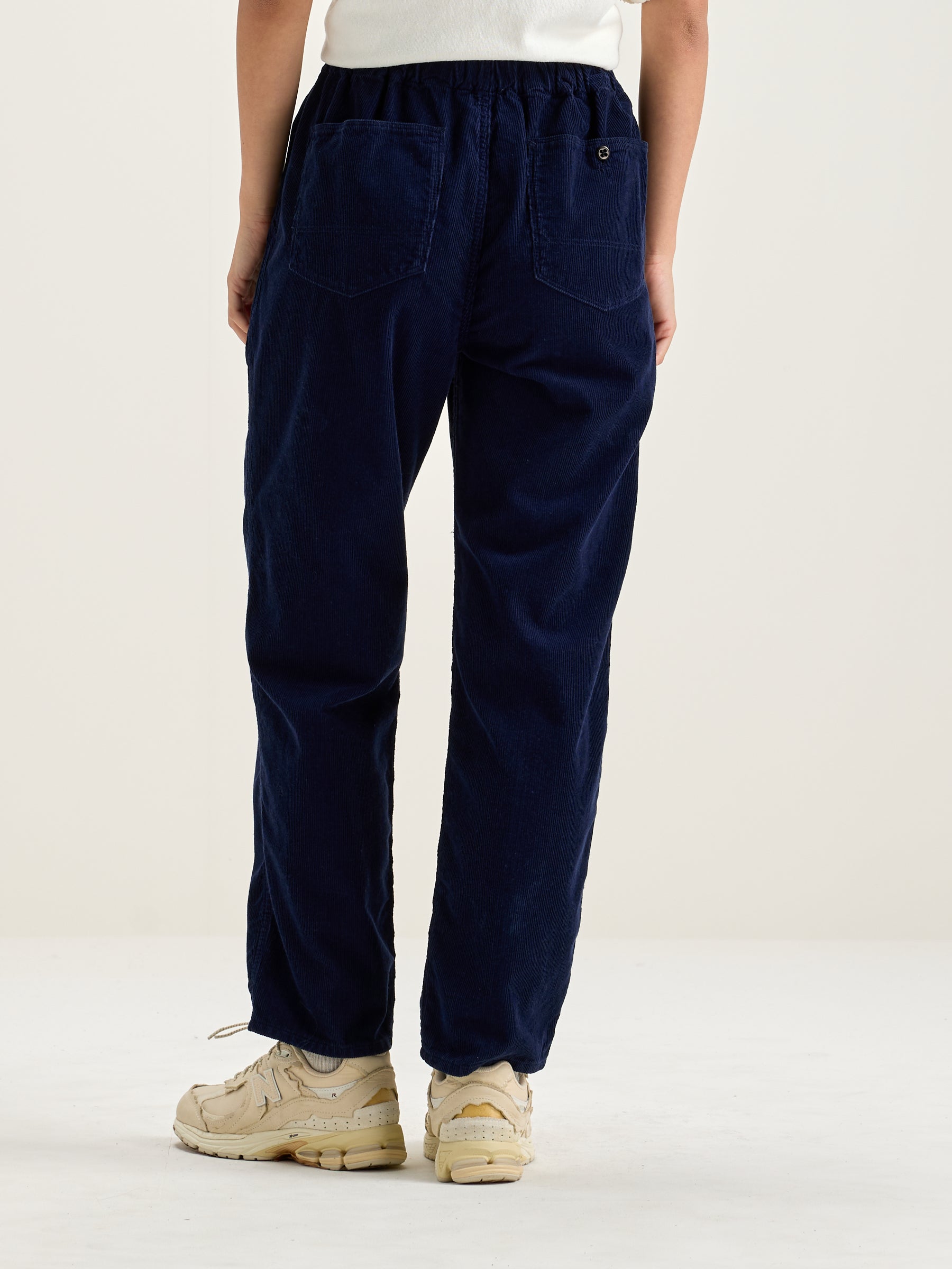 Pizzy Relaxed Trousers - Naval For Women | Bellerose