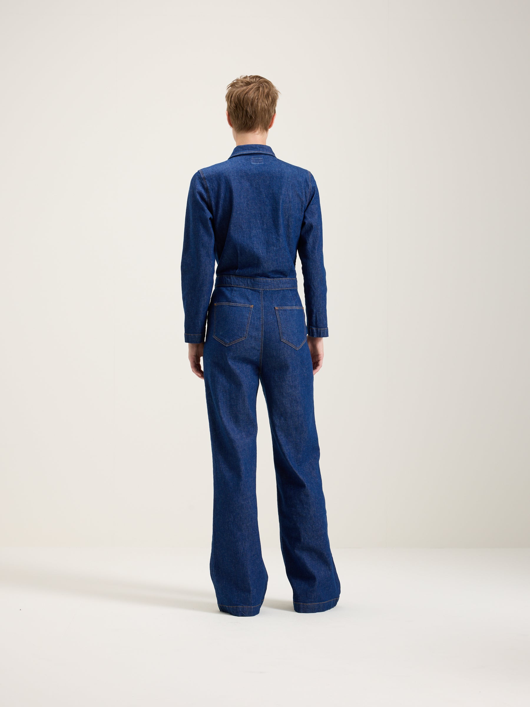 Pamelie Denim Jumpsuit - Blue rinse For Women | Bellerose