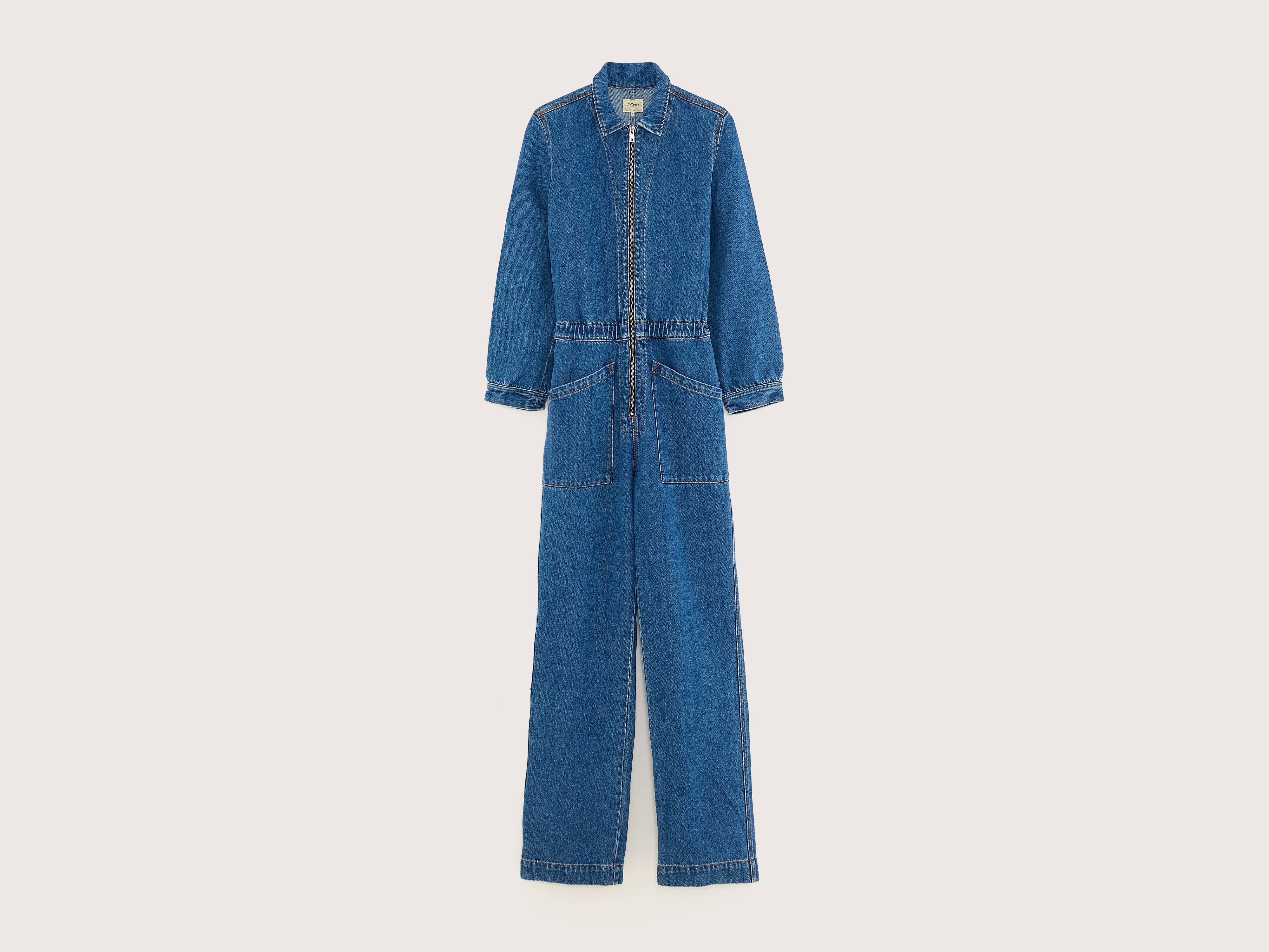 Poster denim jumpsuit (242 / W / USED BLUE)