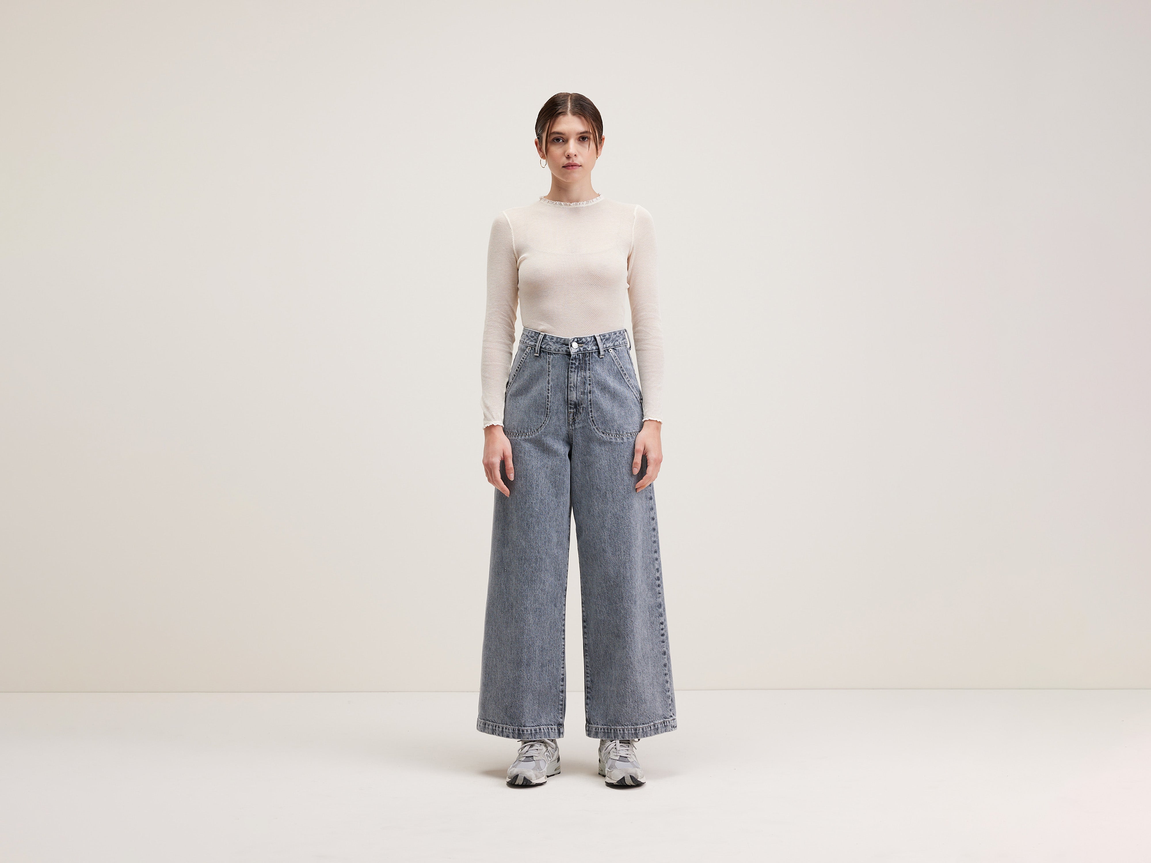 Petula wide jeans (242 / W / SNOW)