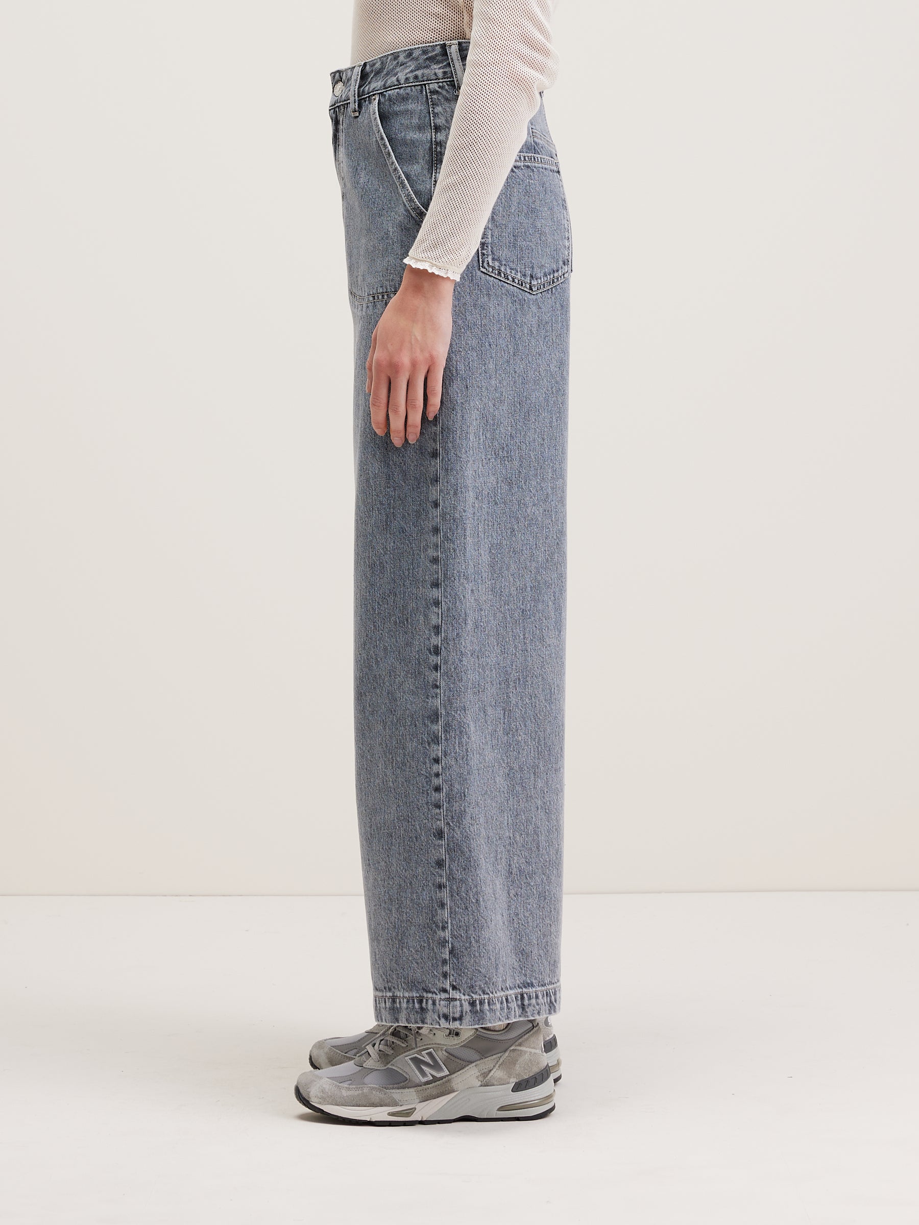 Petula Wide Jeans - Snow For Women | Bellerose