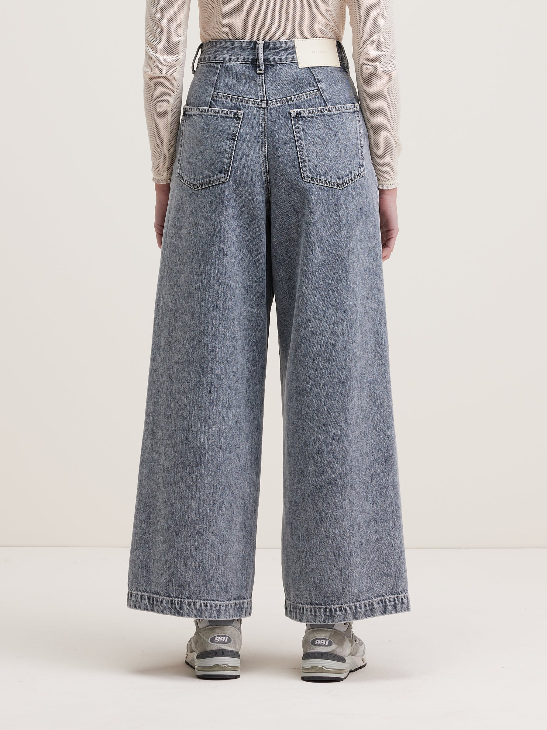 Petula Wide Jeans - Snow For Women | Bellerose