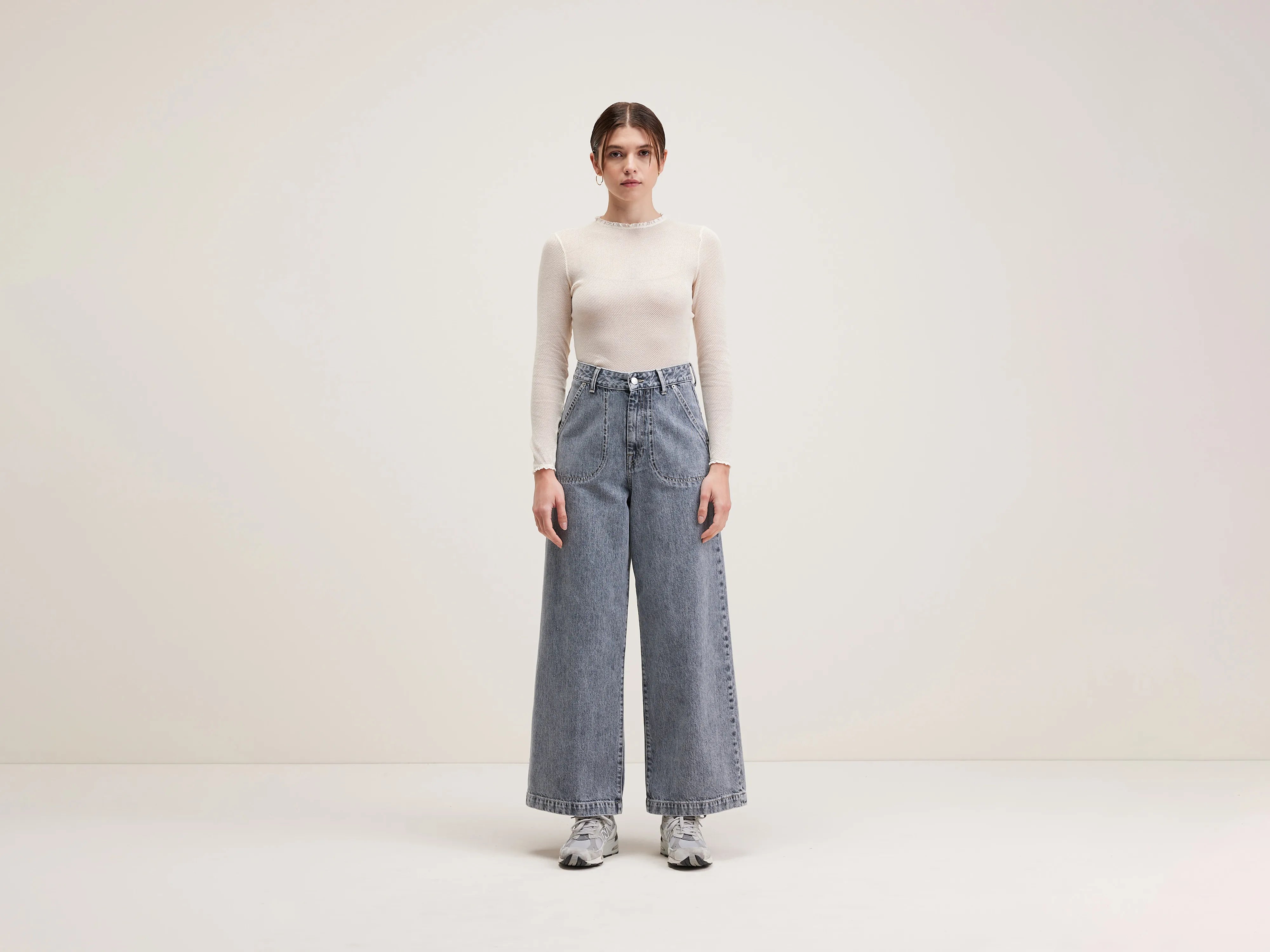 Petula wide jeans (242 / W / SNOW)