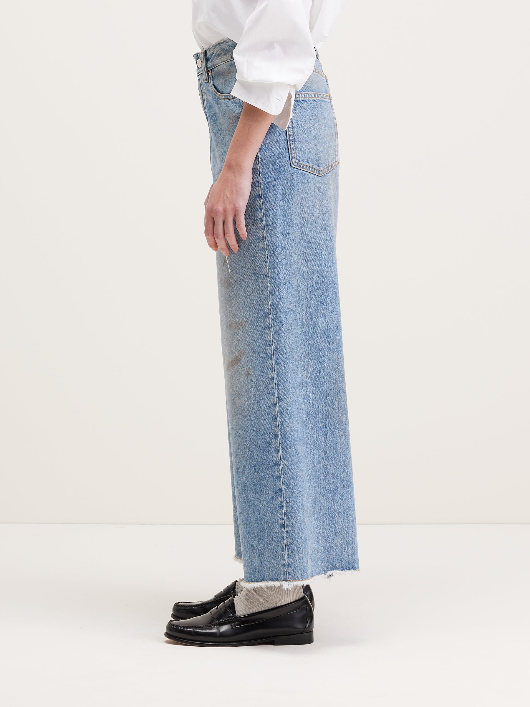 Pantera Wide Jeans - Vintage light blue For Women | Bellerose