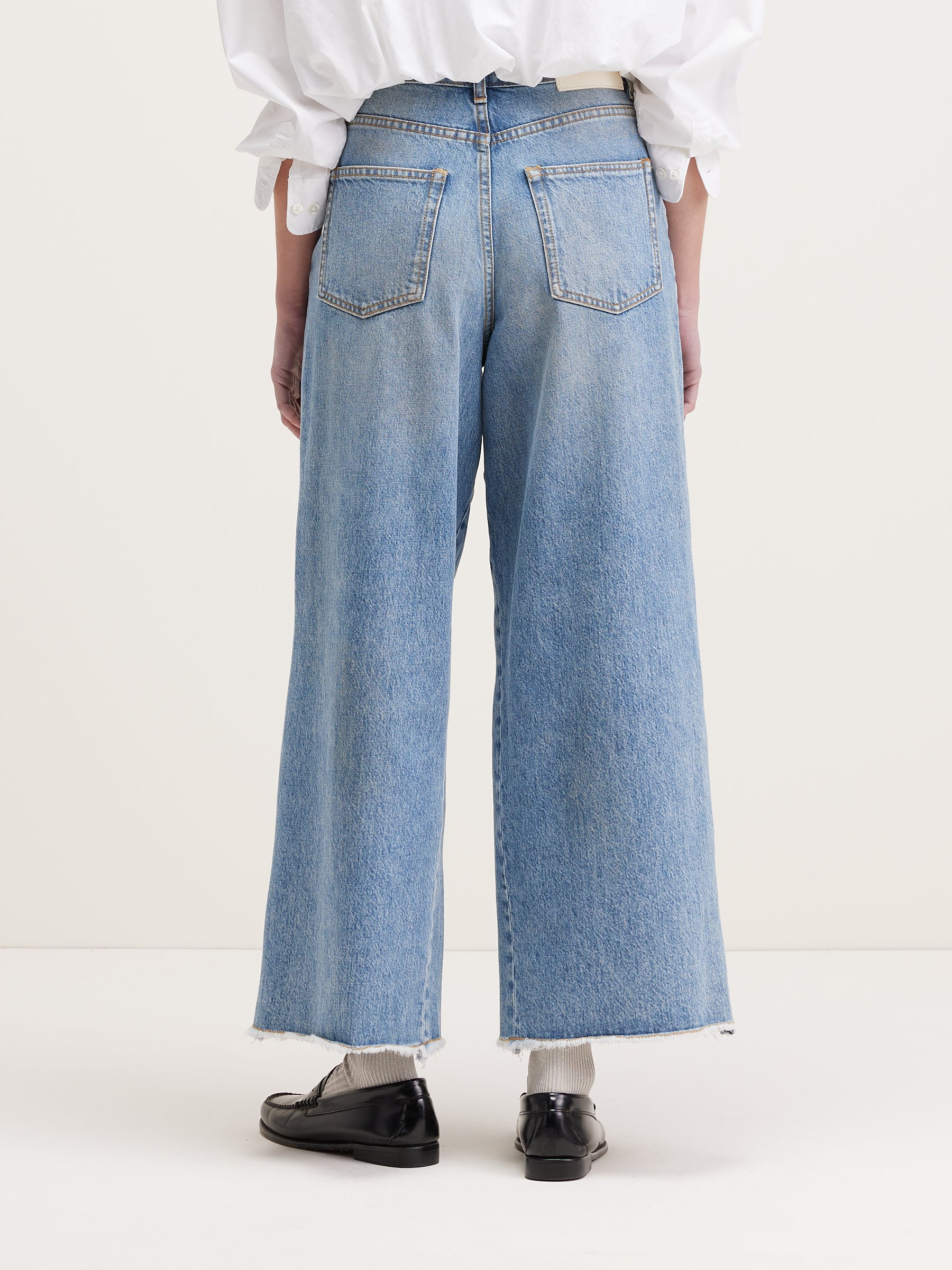 Pantera Wide Jeans - Vintage light blue For Women | Bellerose