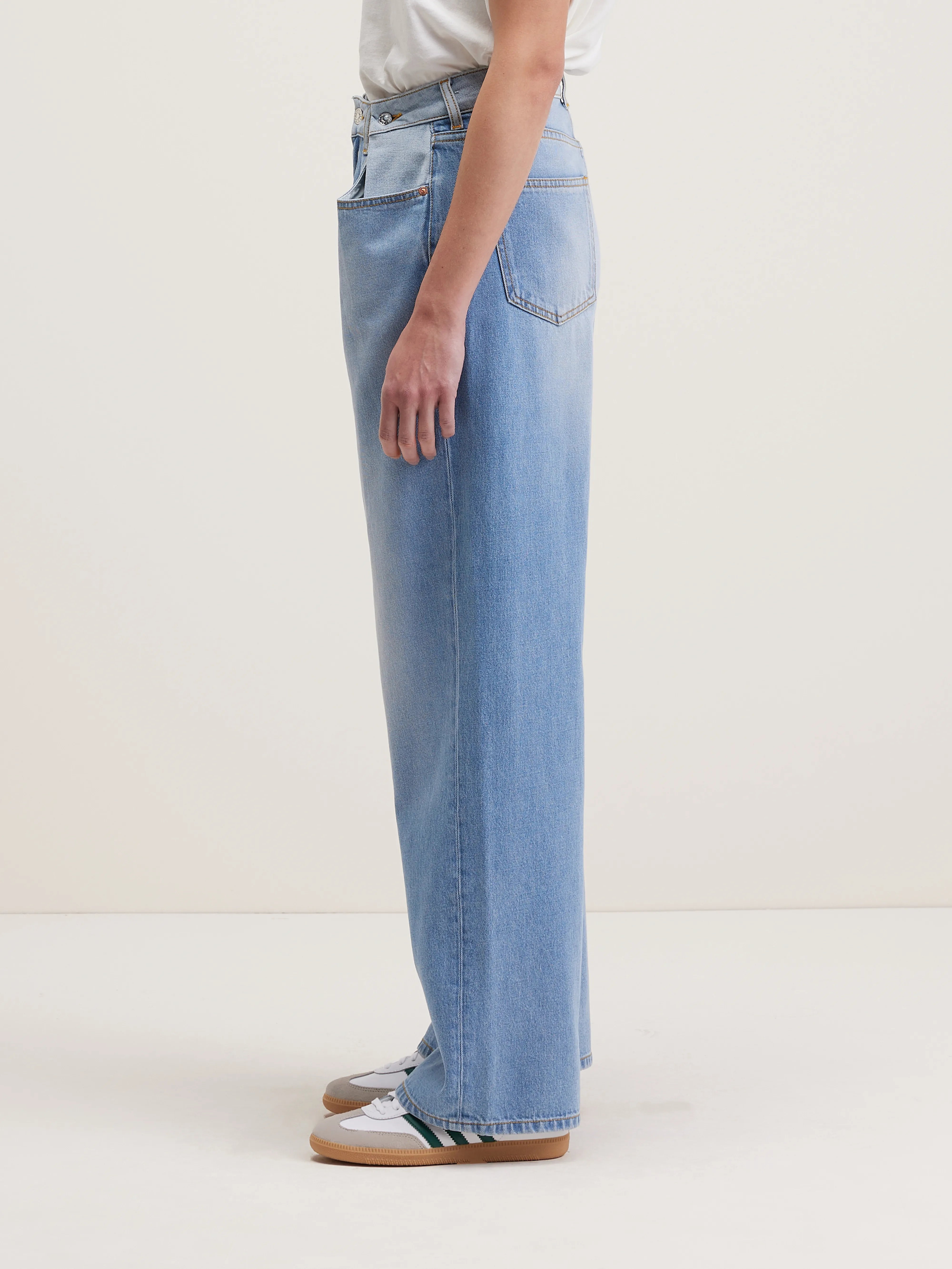 Plomb Wijde Jeans - Vintage blue Voor Dames | Bellerose