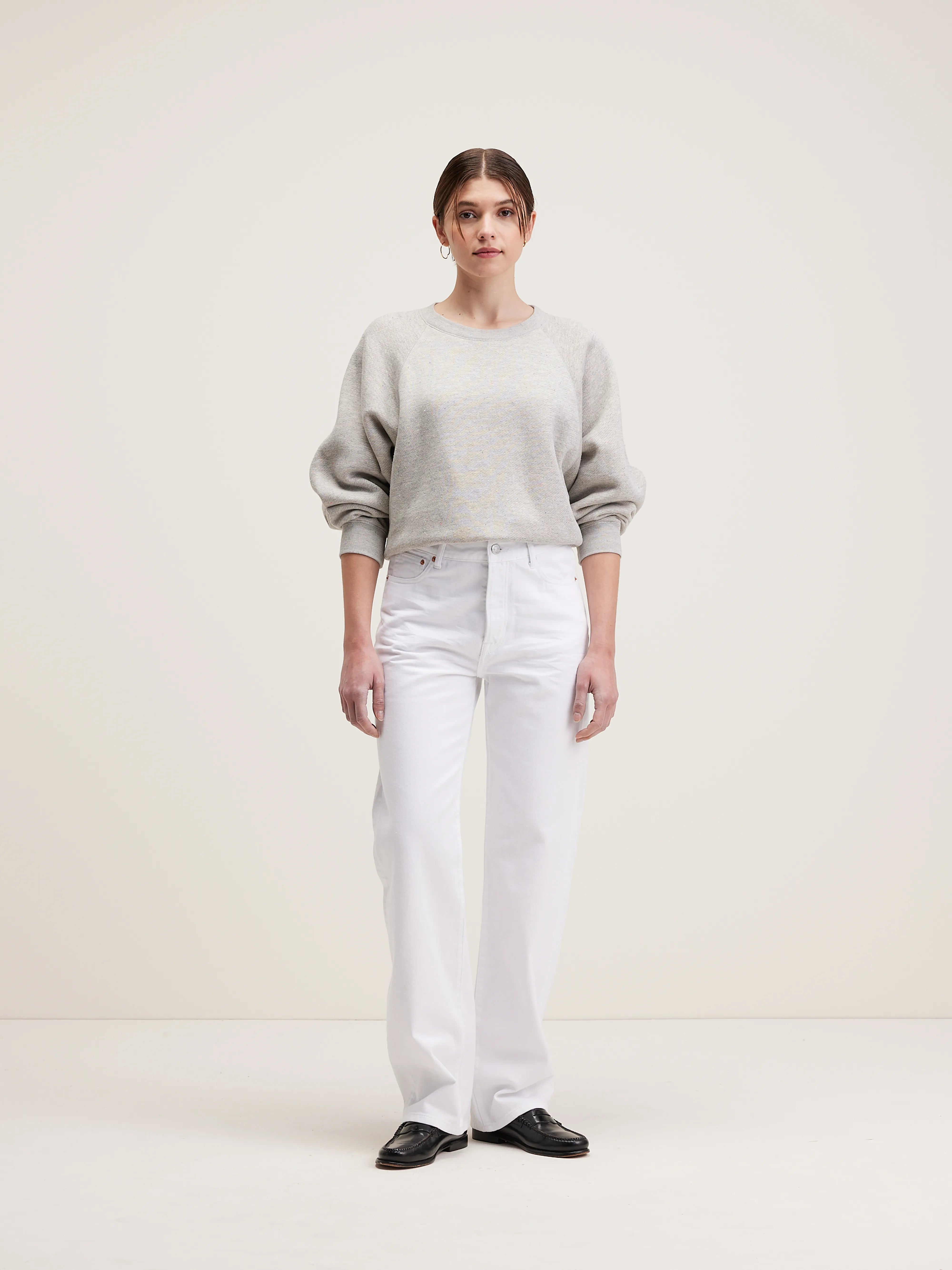 Denim N. 32 Jean Droit - White Pour Femme | Bellerose