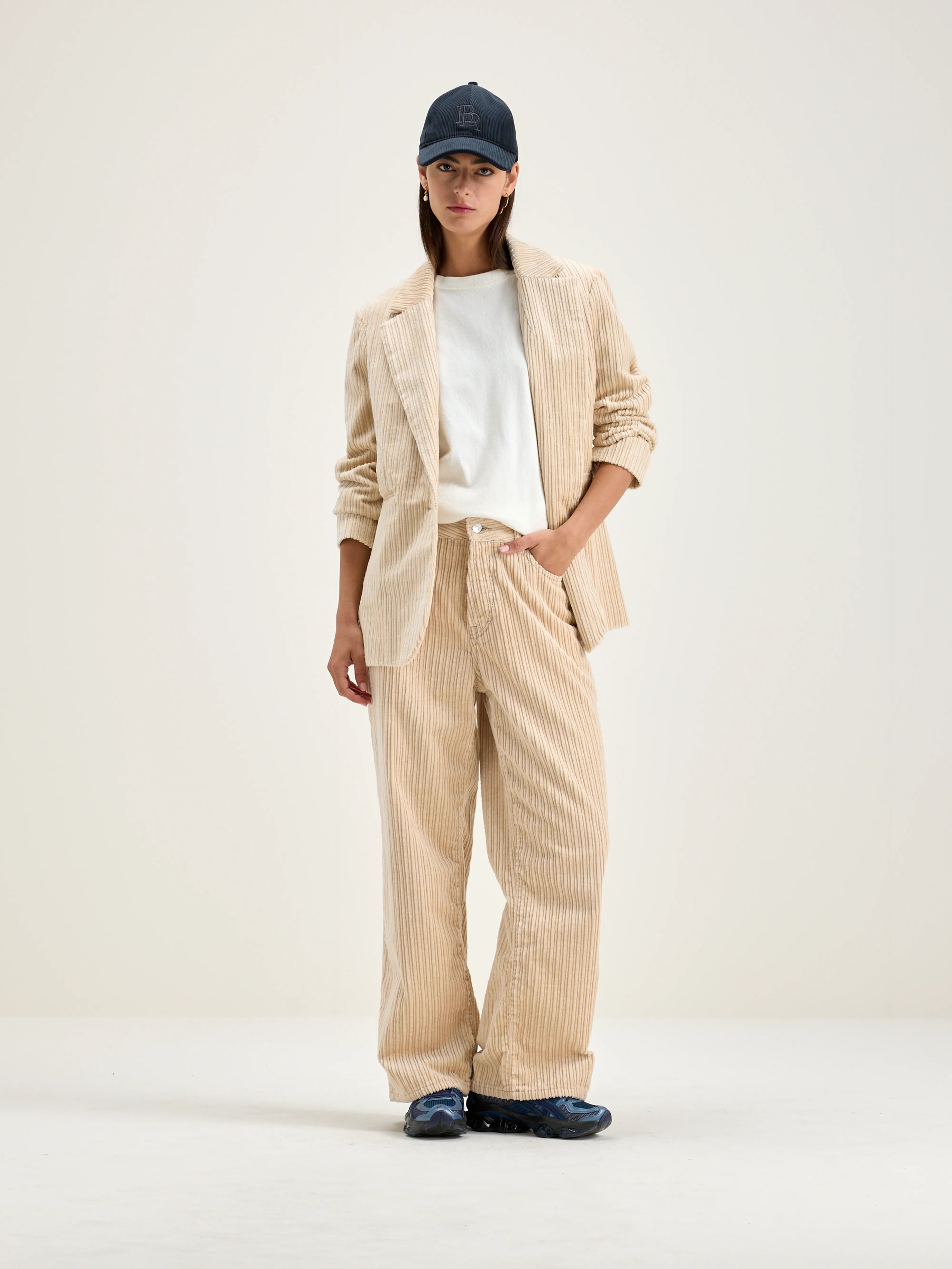 Denim N. 66 Wide Jeans - Shell For Women | Bellerose