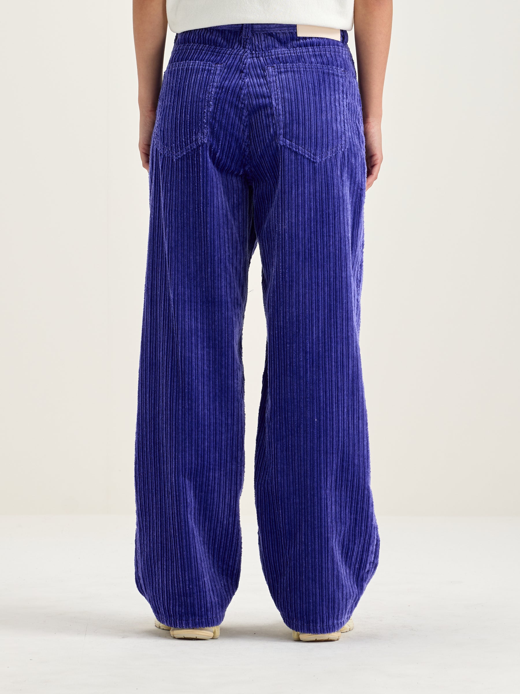 Paty Wide Jeans - Deep purple For Women | Bellerose