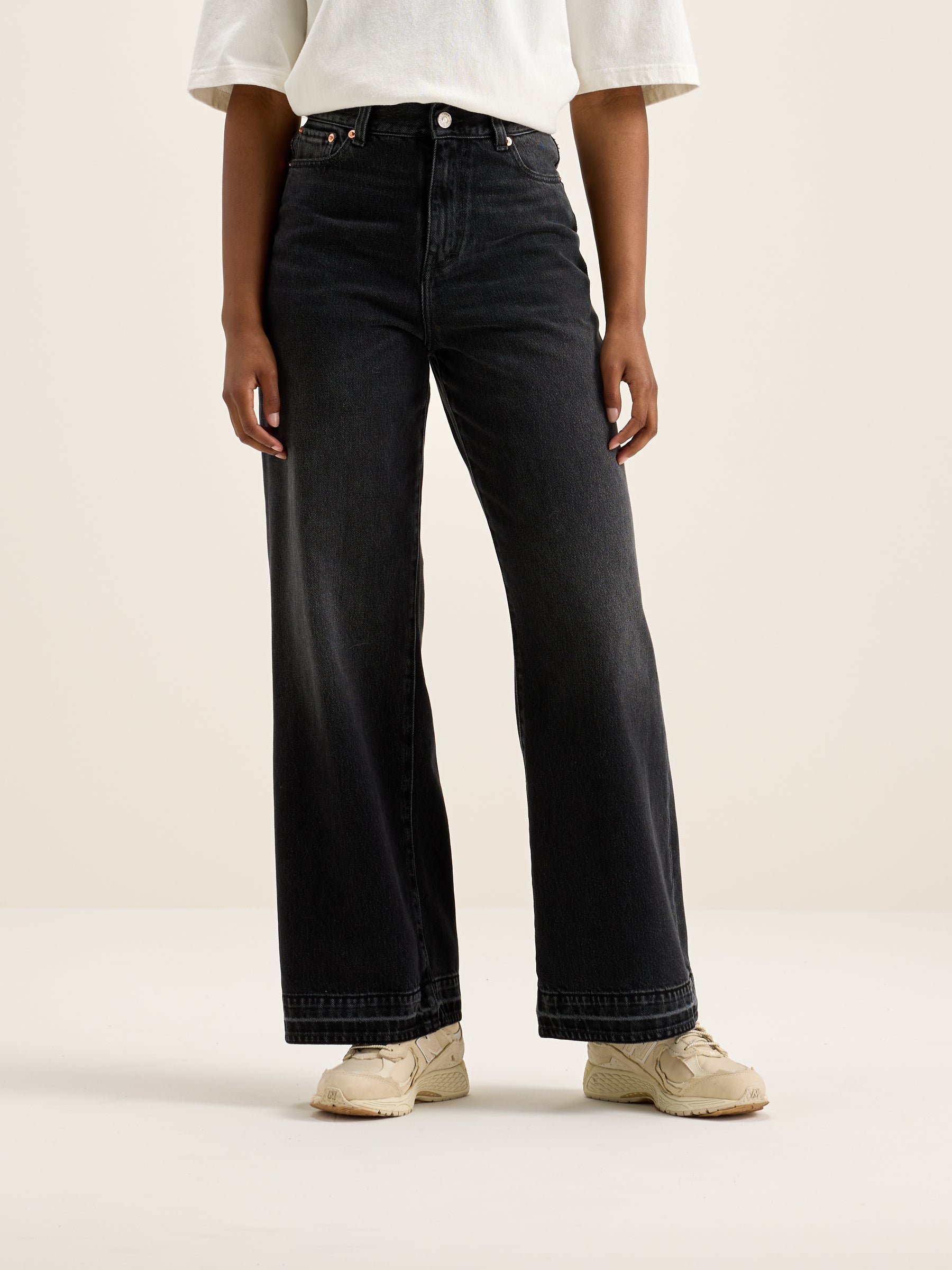 Parthe Boyfriend Jeans - Used black For Women | Bellerose