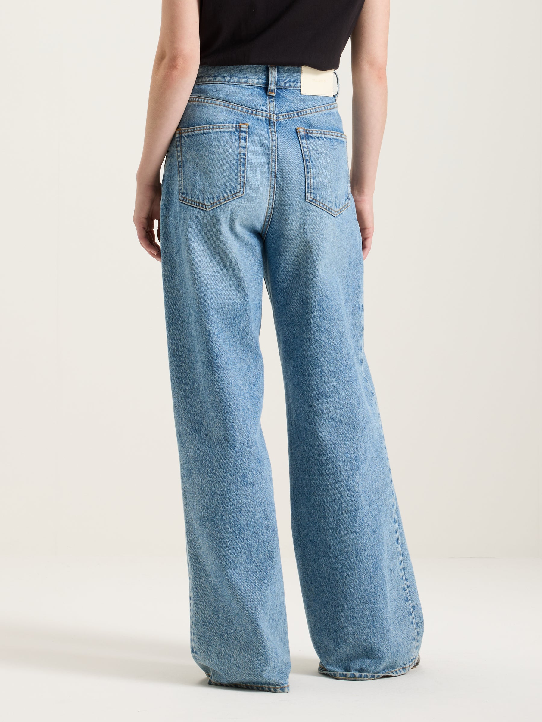 Parthe Boyfriend Jeans - Used light blue For Women | Bellerose