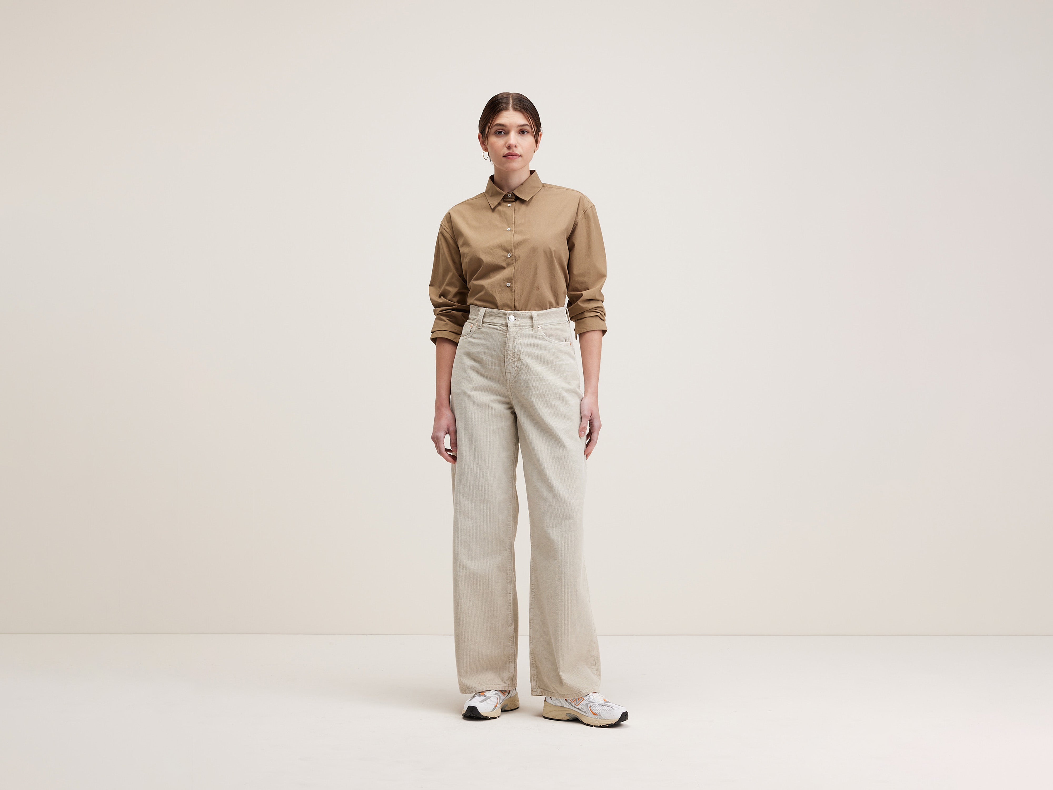 Parthe Boyfriend Jeans - Cream For Women | Bellerose