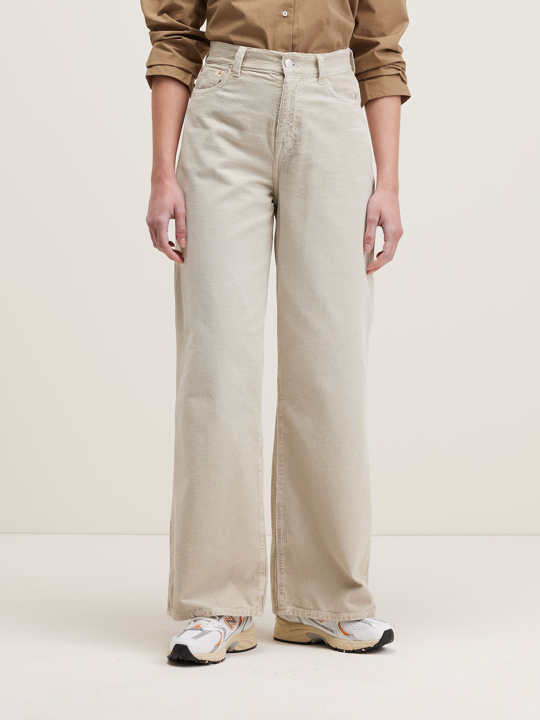 Parthe Boyfriend Jeans - Cream Voor Dames | Bellerose