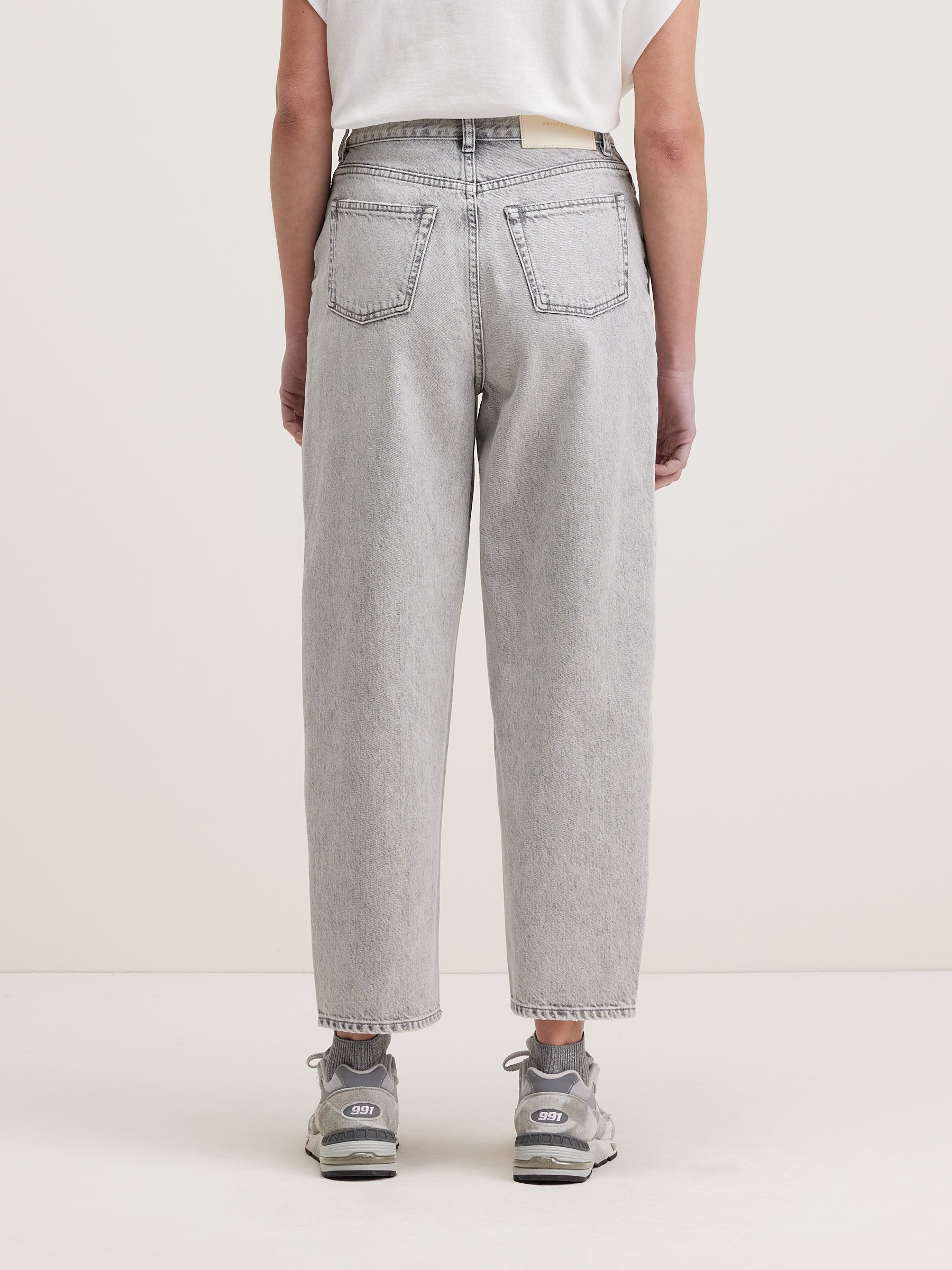 Pimms Balloon Mom Jeans - Used grey For Women | Bellerose