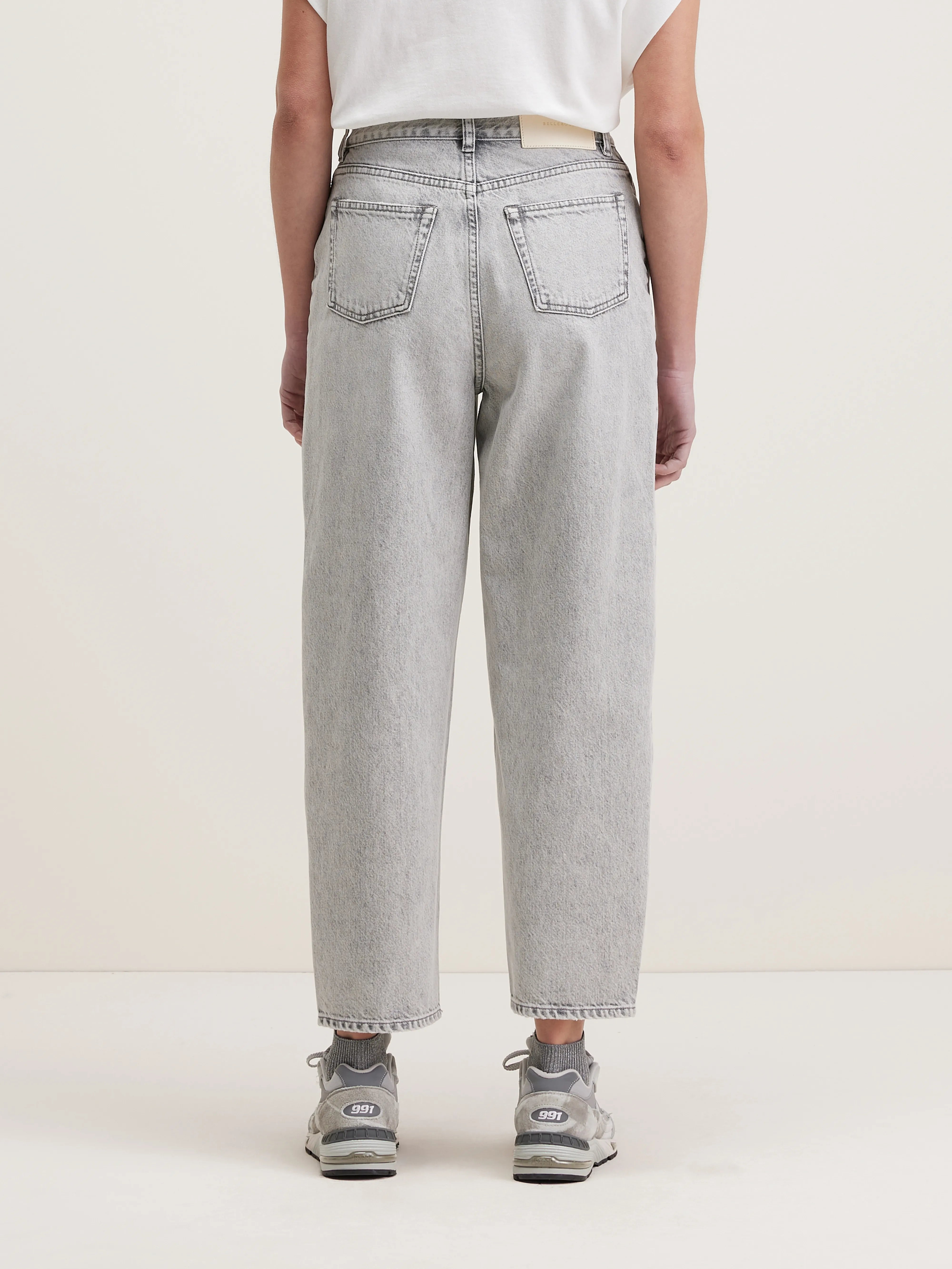 Pimms Balloon Mom Jeans - Used grey Voor Dames | Bellerose