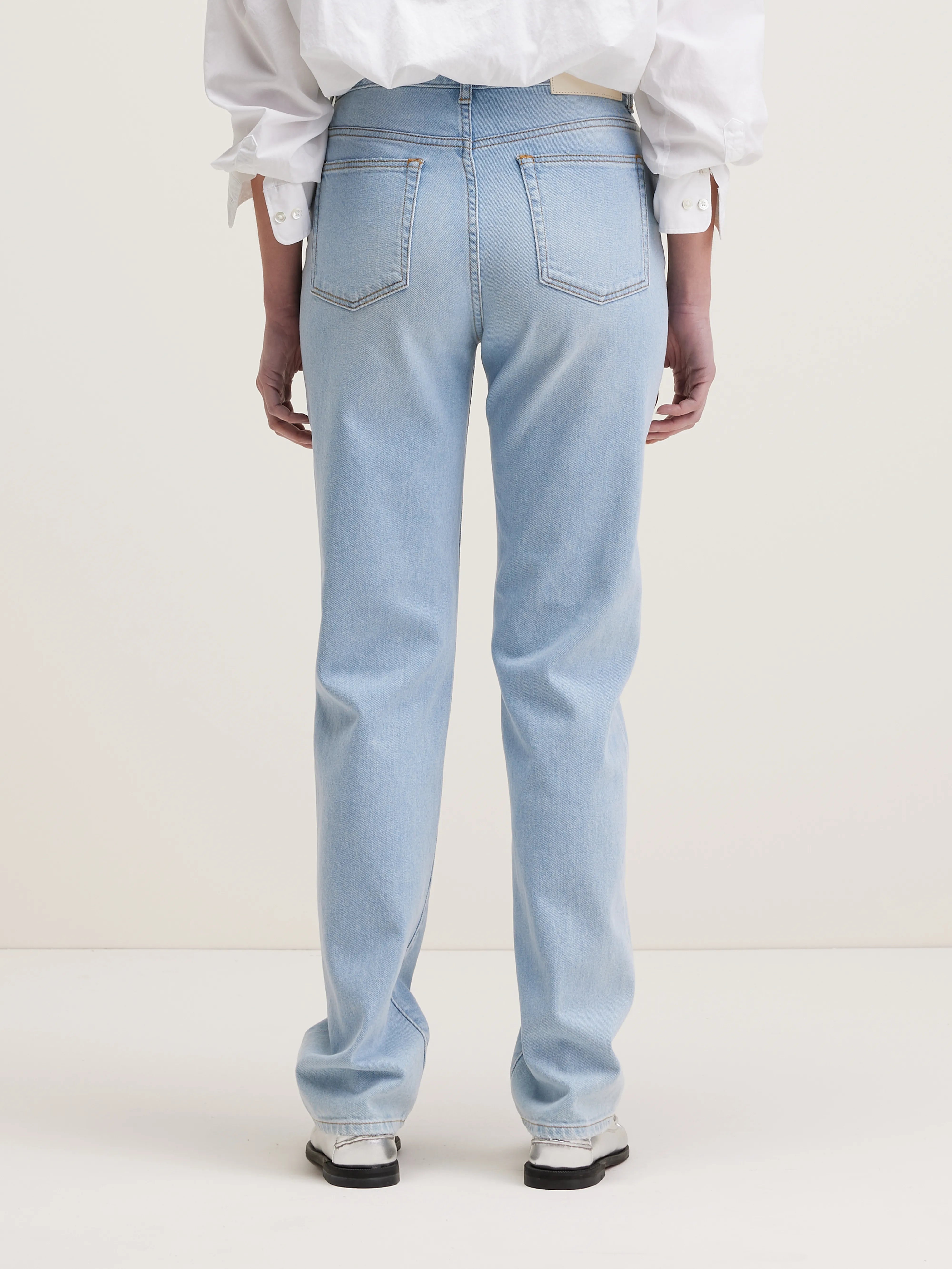 Ping Slim Jeans - Light blue bleach For Women | Bellerose