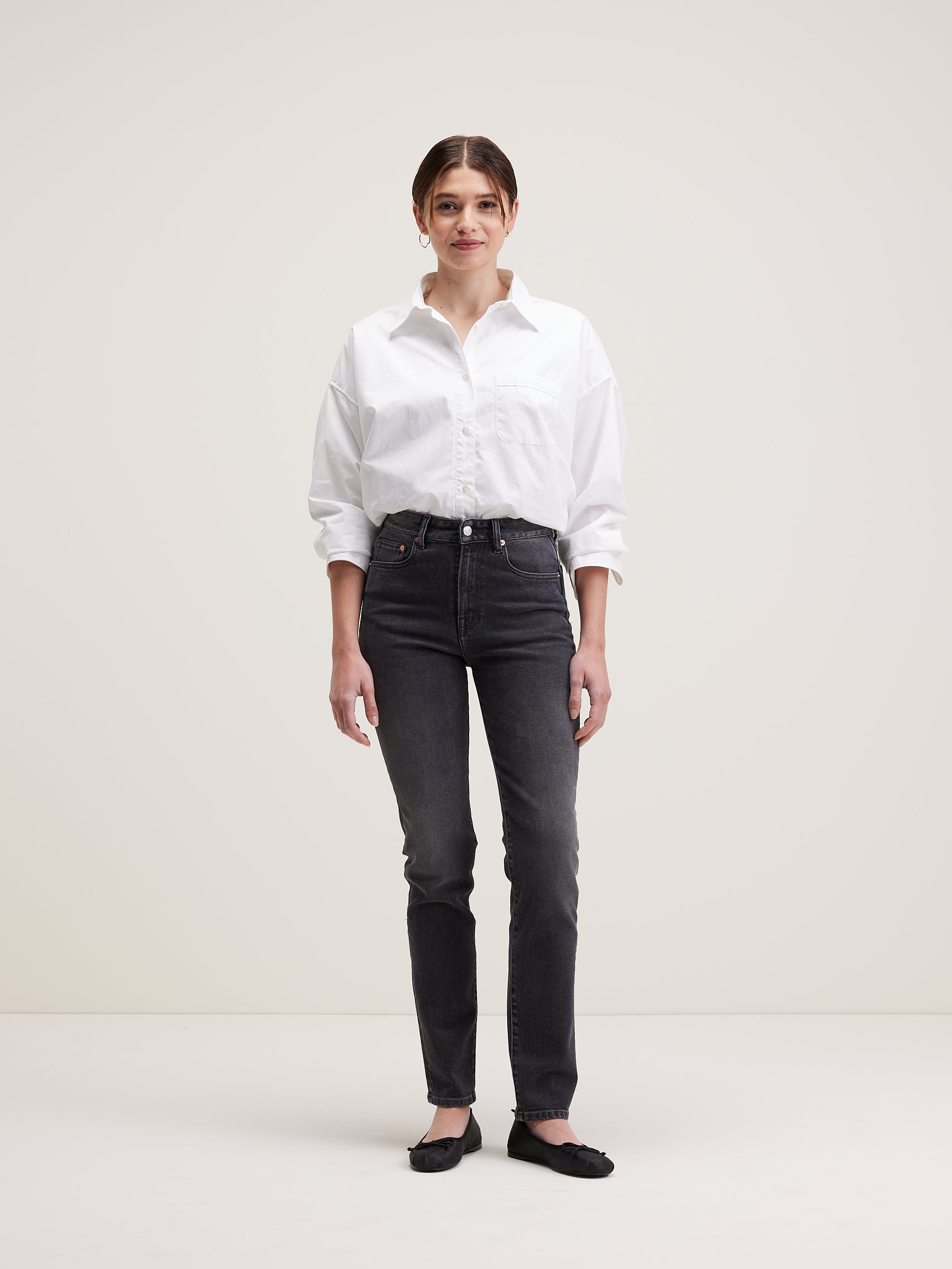 Ping Slim Jeans - Vintage black For Women | Bellerose