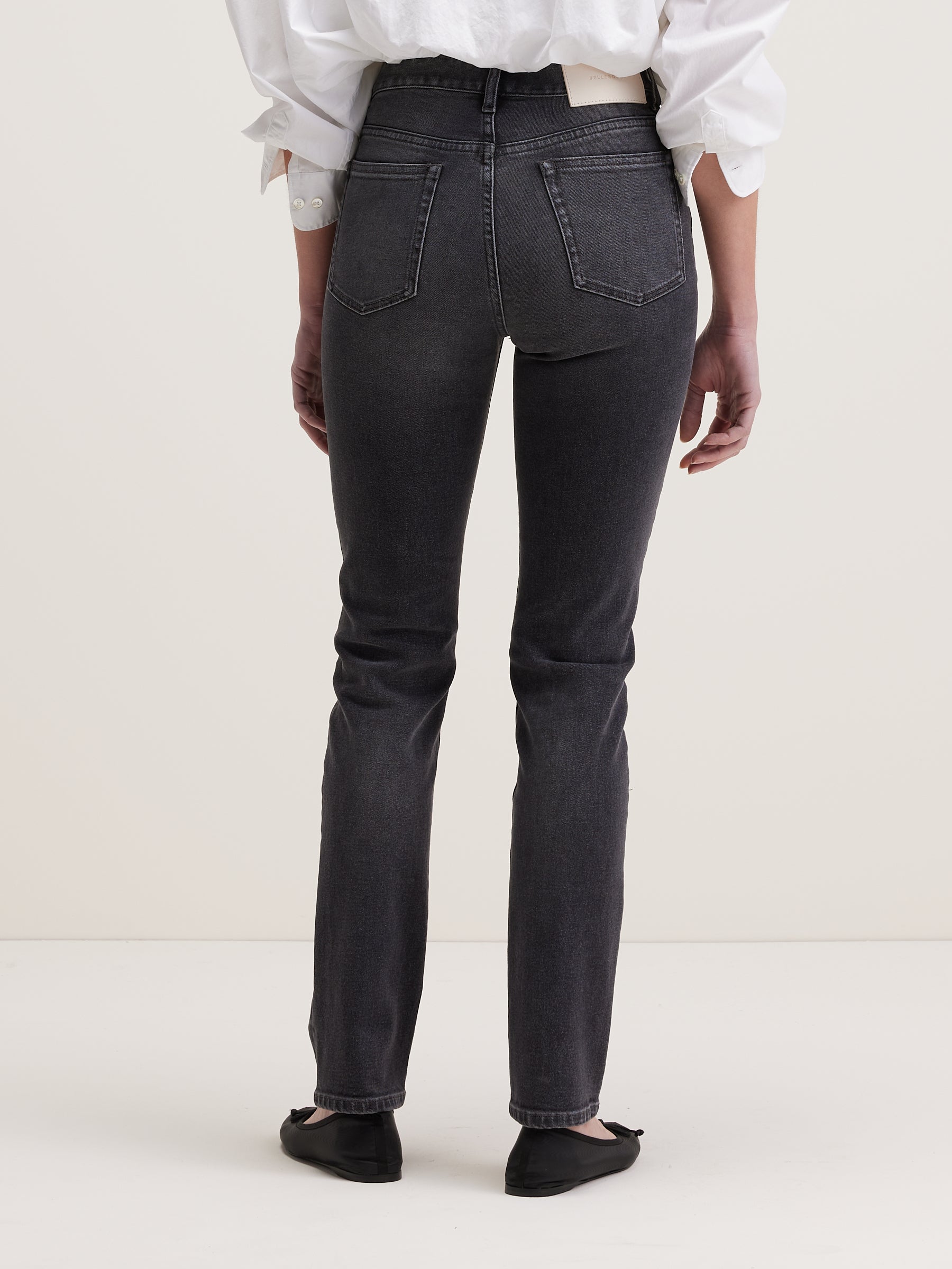 Ping Slim Jeans - Vintage black Voor Dames | Bellerose