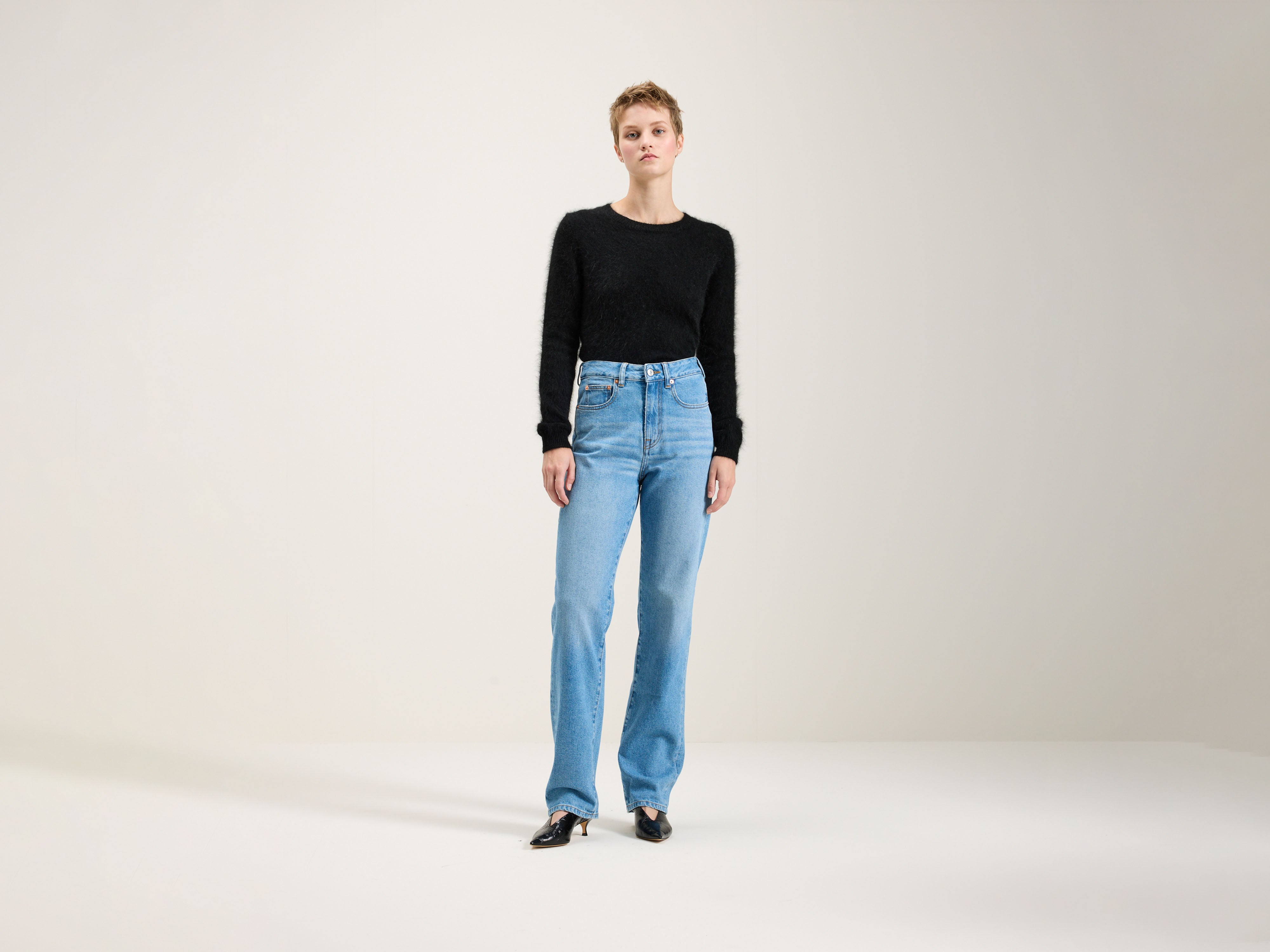 Jean Régulier Pong - Vintage medium blue Pour Femme | Bellerose