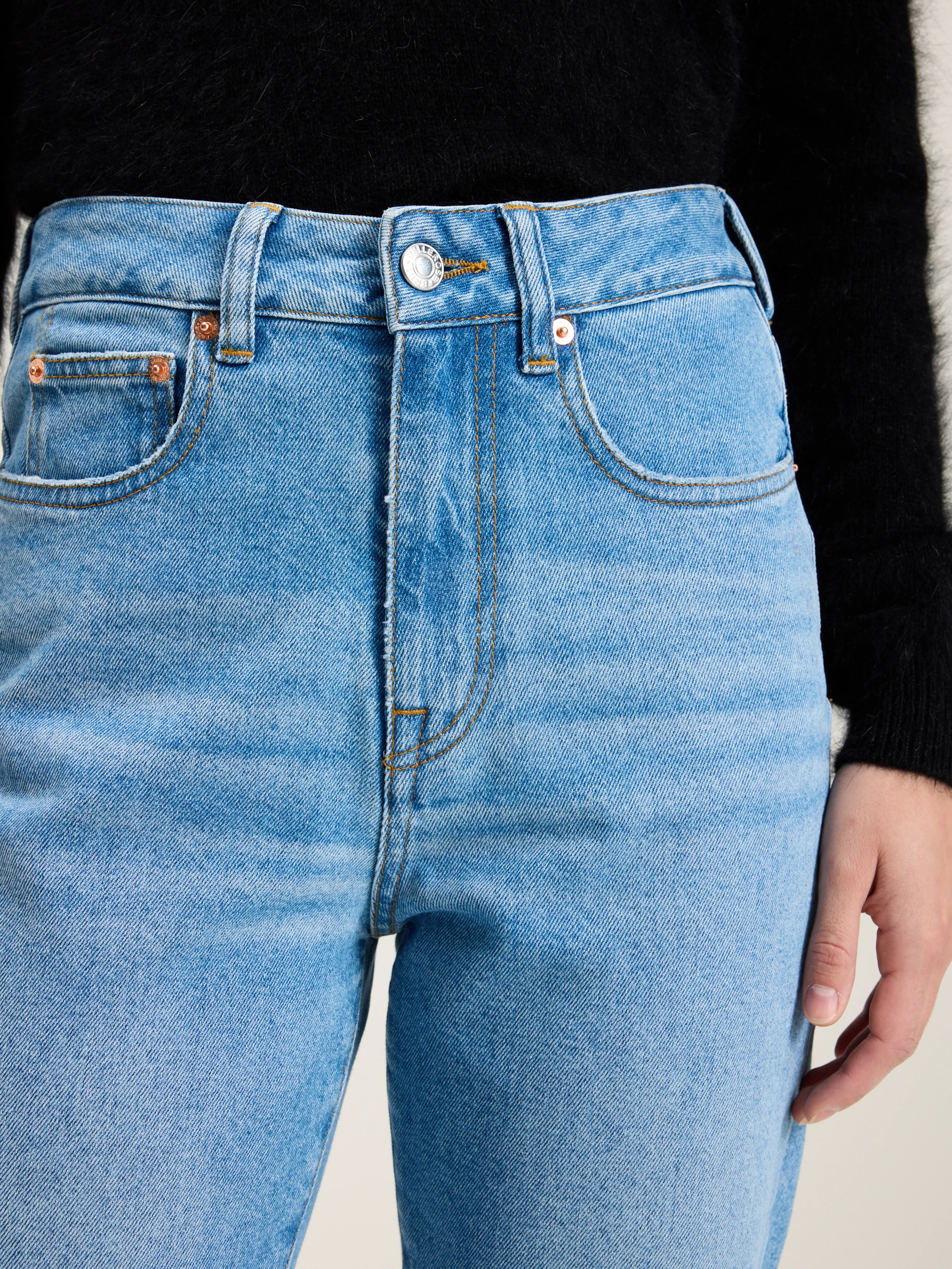 Pong Regular Jeans - Vintage medium blue For Women | Bellerose