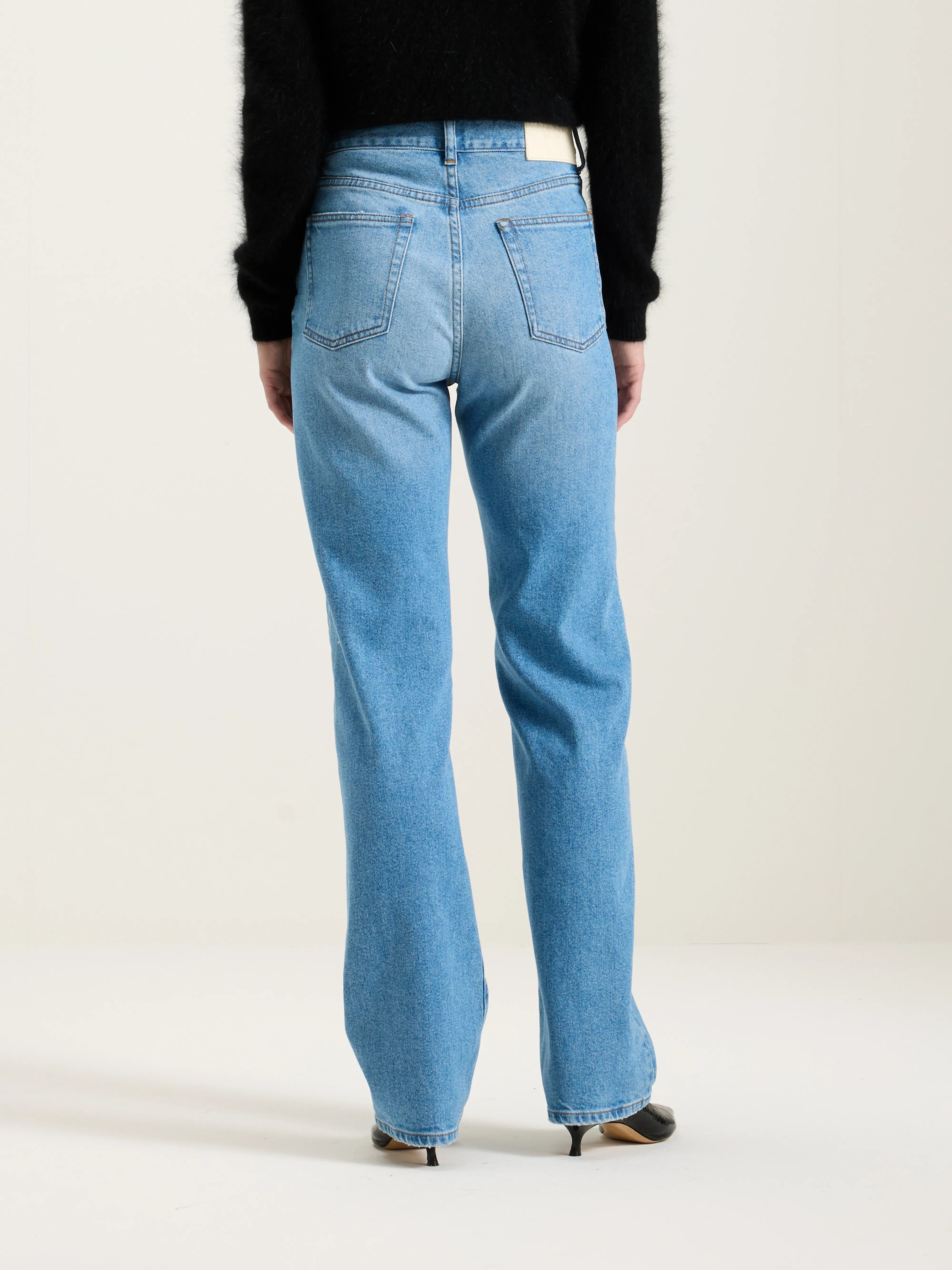 Pong Regular Jeans - Vintage medium blue For Women | Bellerose