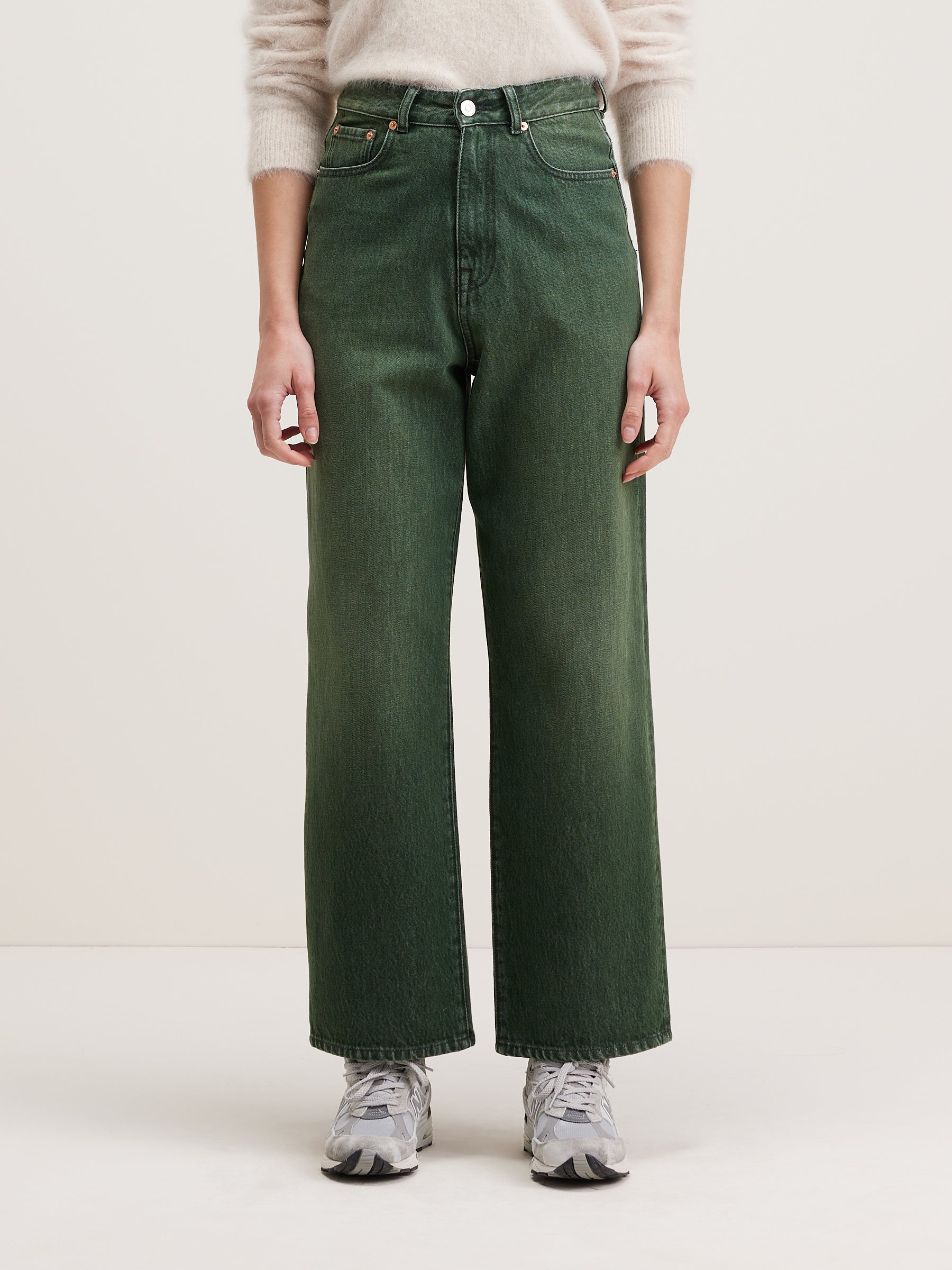 Poker wide jeans (242 / W / GREEN)