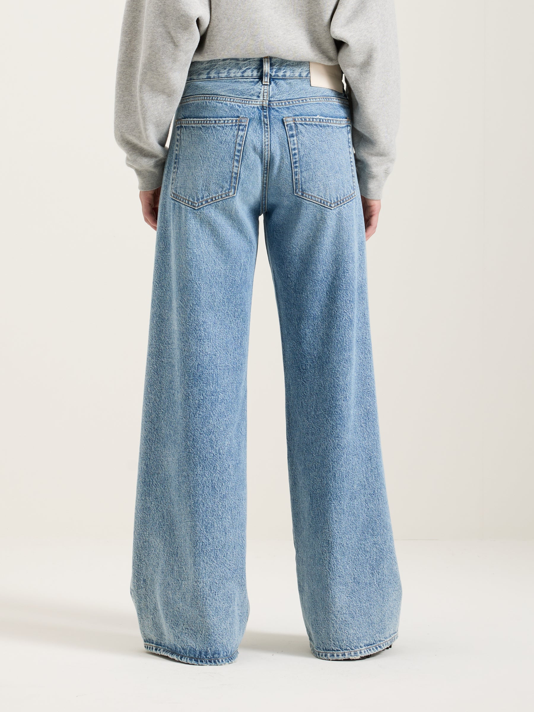 Kansas Baggy Jeans - Used light blue Voor Dames | Bellerose