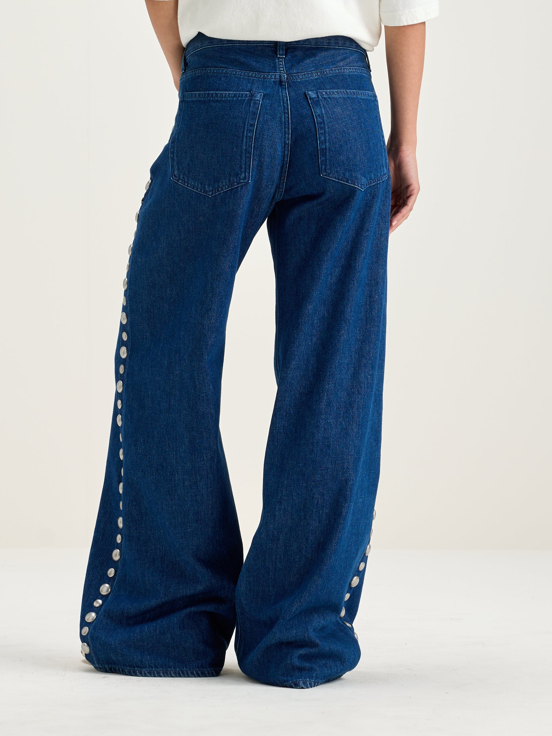 Kansas Baggy Jeans - 60s stone wash Voor Dames | Bellerose