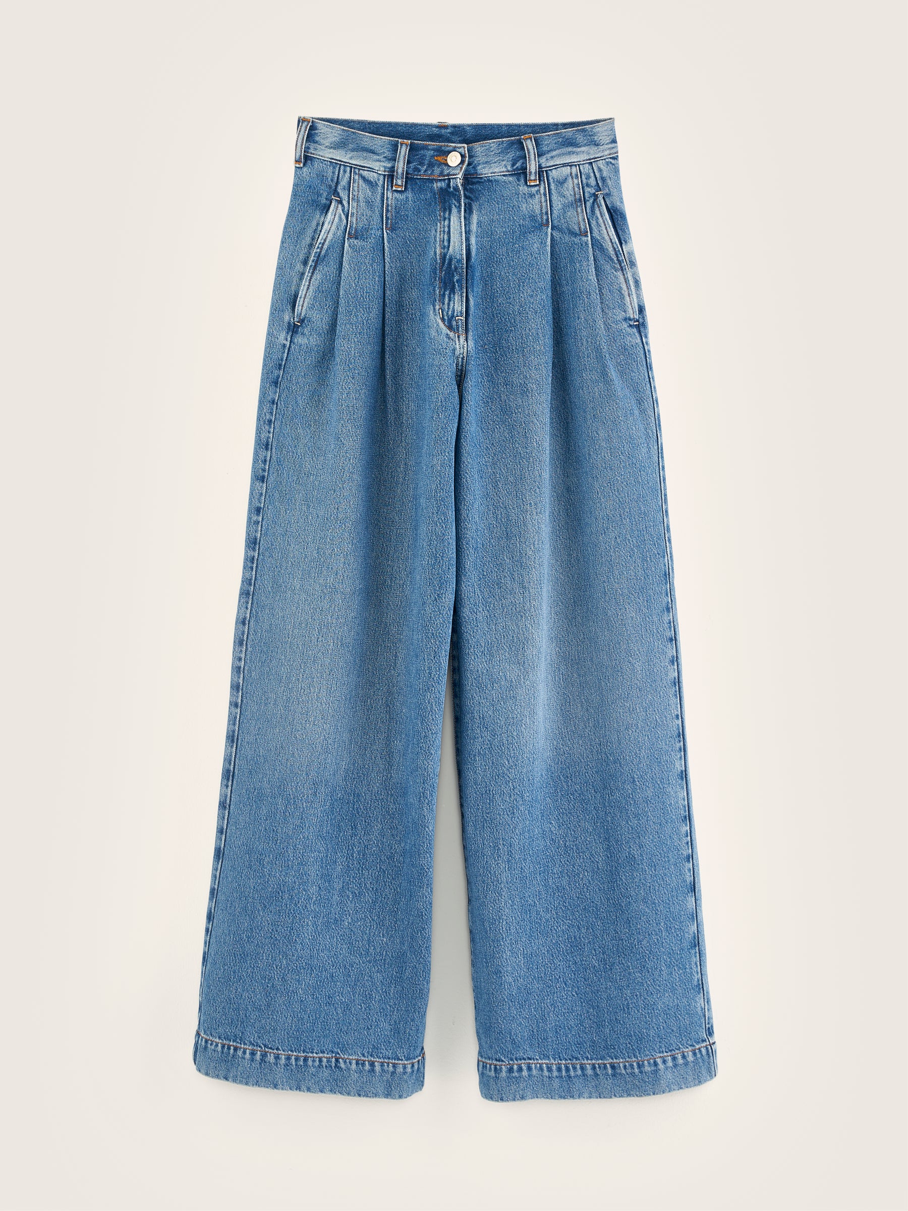 Pops superwijde jeans (242 / W / USED BLUE)