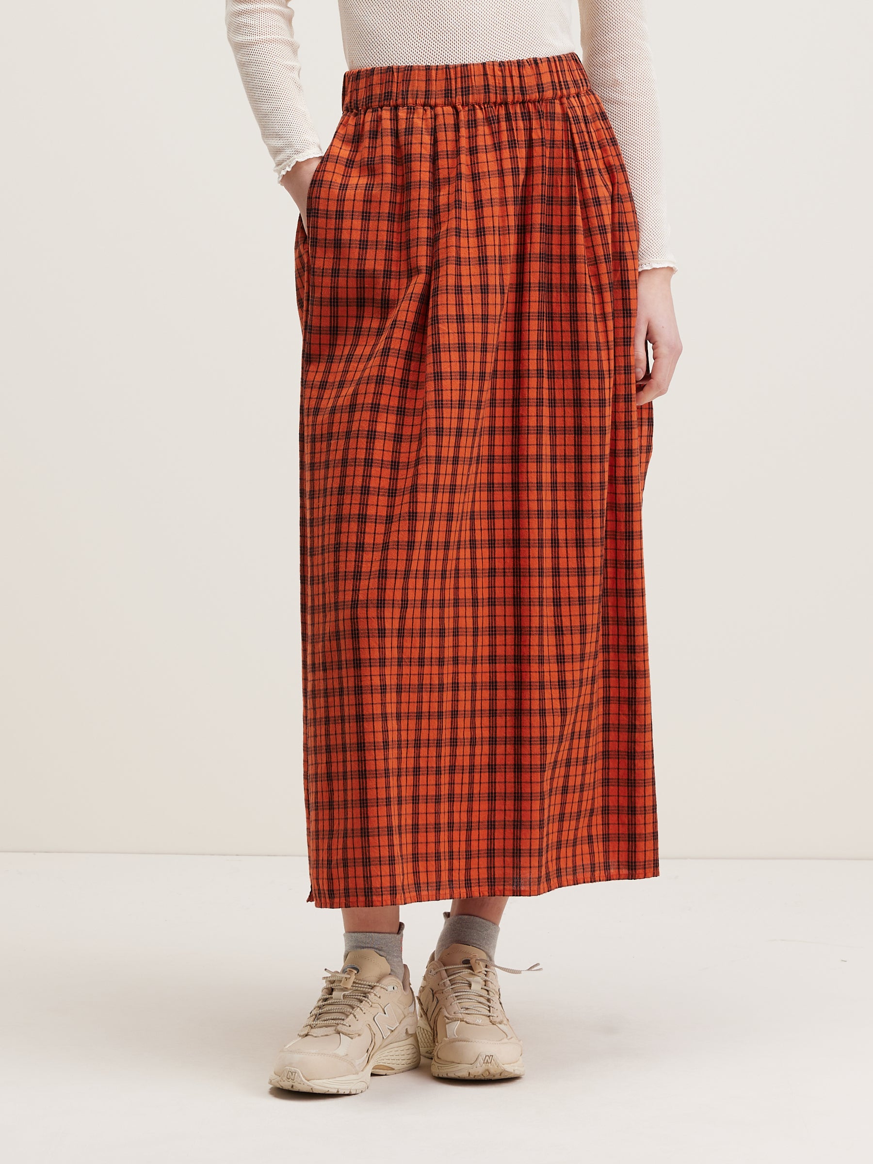 Chiara lange rok (242 / W / CHECK A)